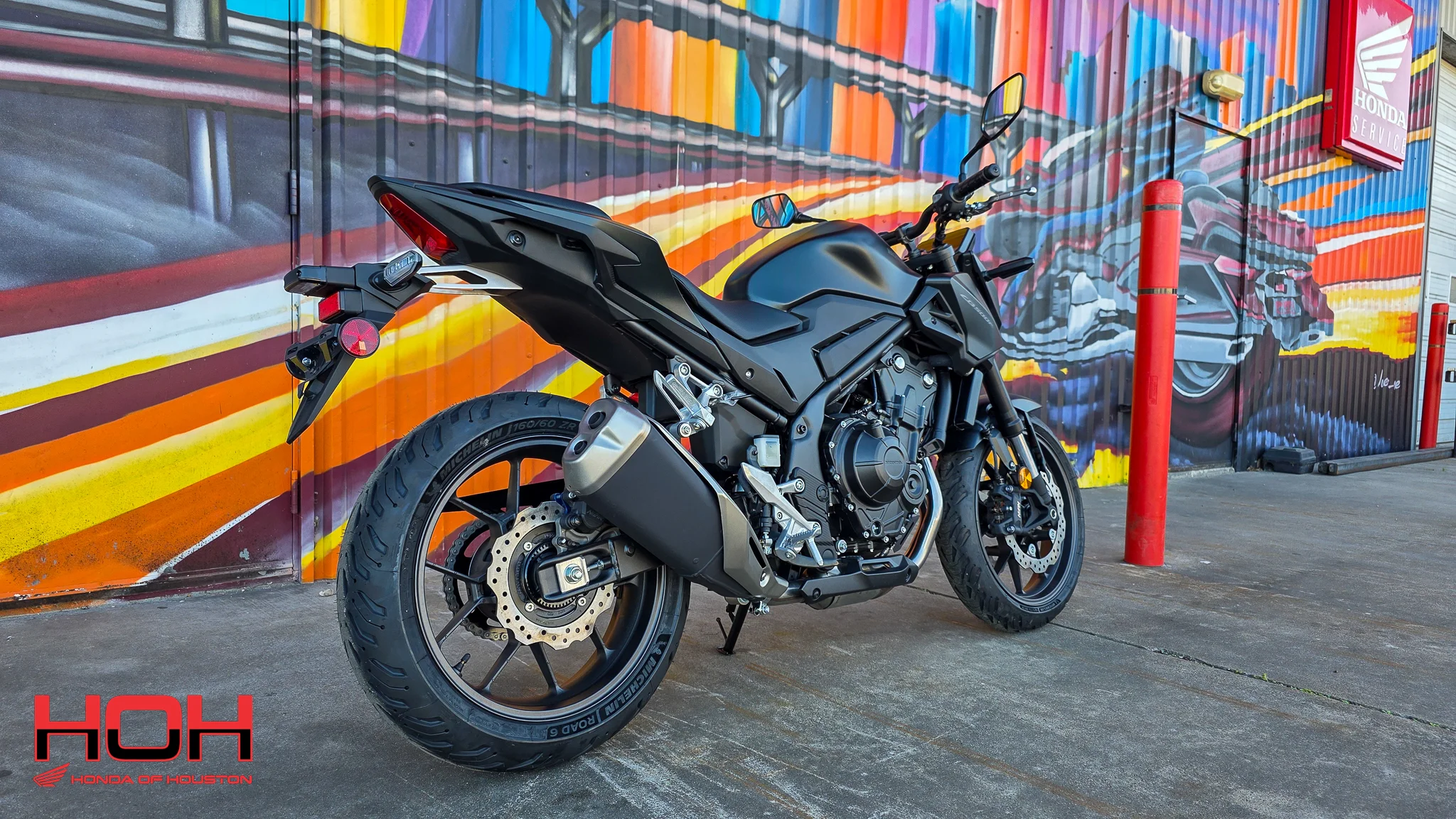 2025 HONDA CB500F in BLACK - view 8