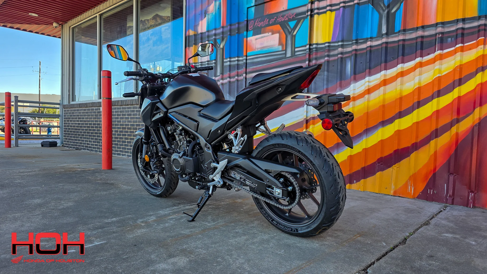 2025 HONDA CB500F in BLACK - view 6
