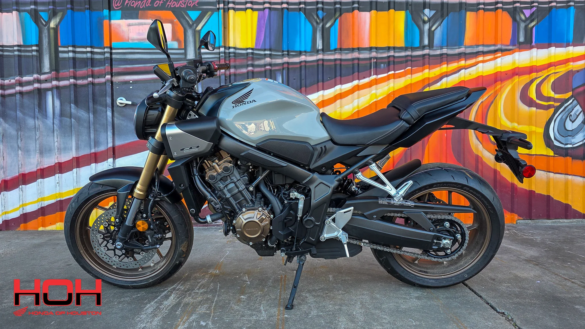 2025 HONDA CB650R E-Clutch in GRAY - view 5