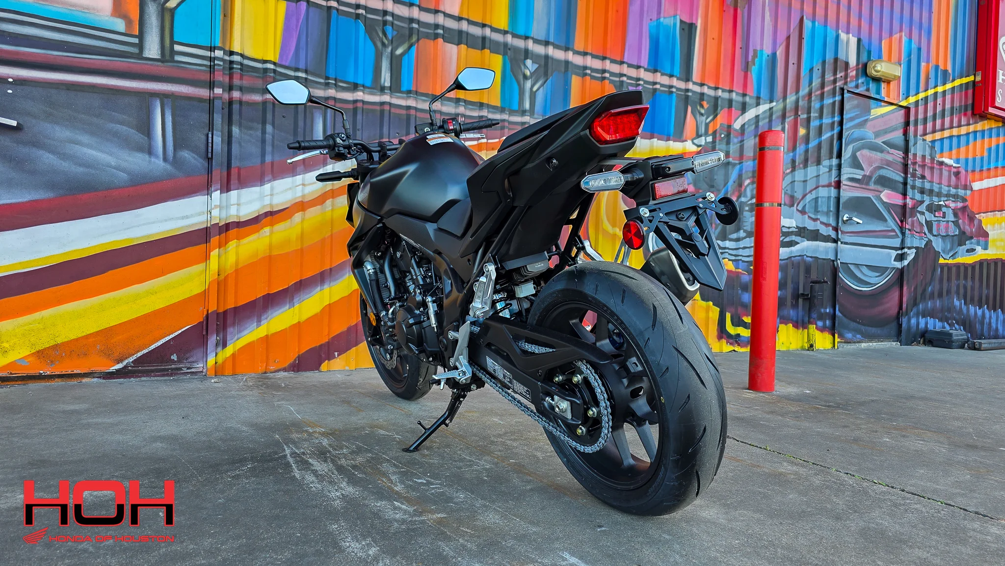 2025 HONDA CB750 Hornet in BLACK - view 4