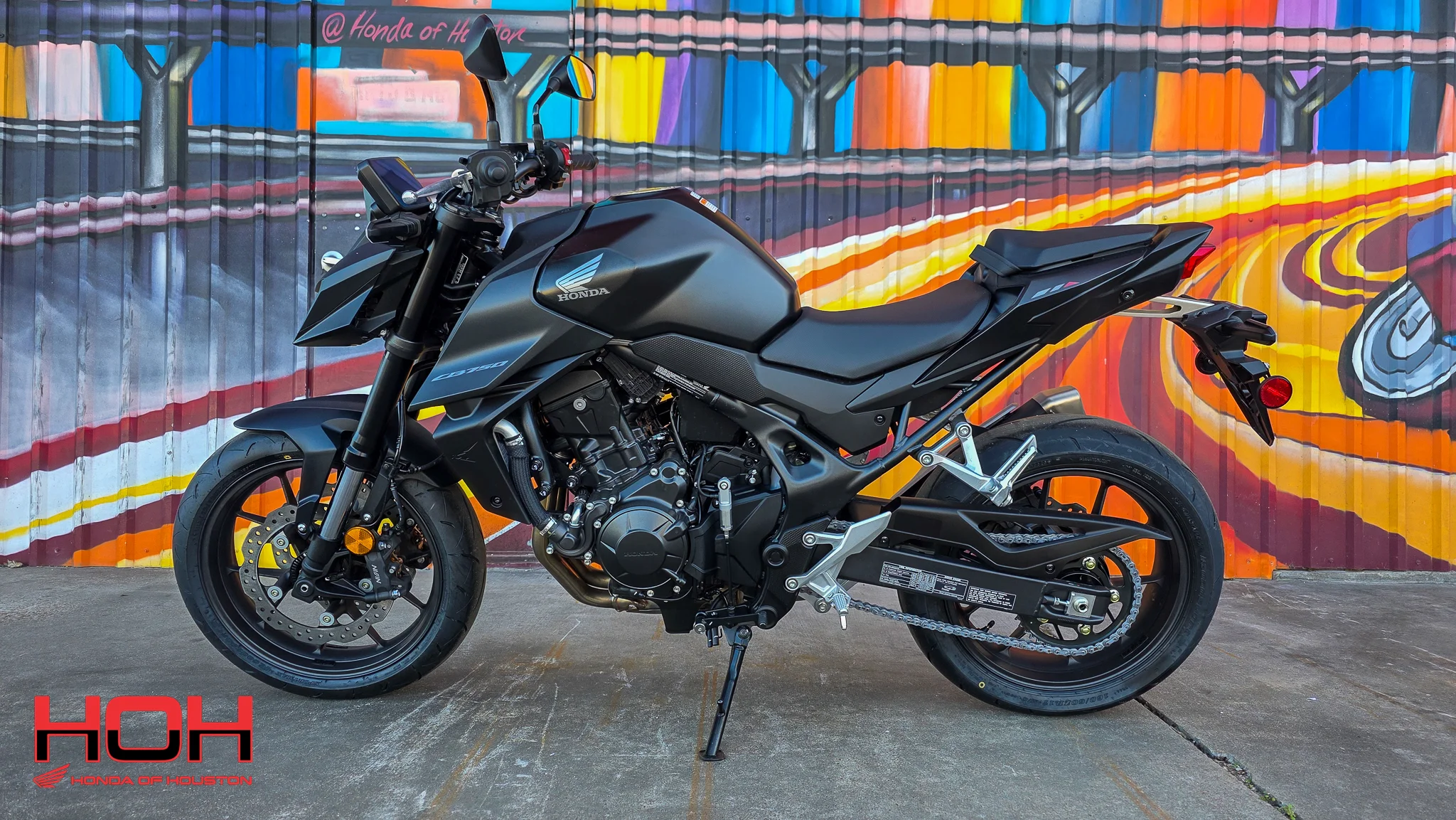 2025 HONDA CB750 Hornet in BLACK - view 5