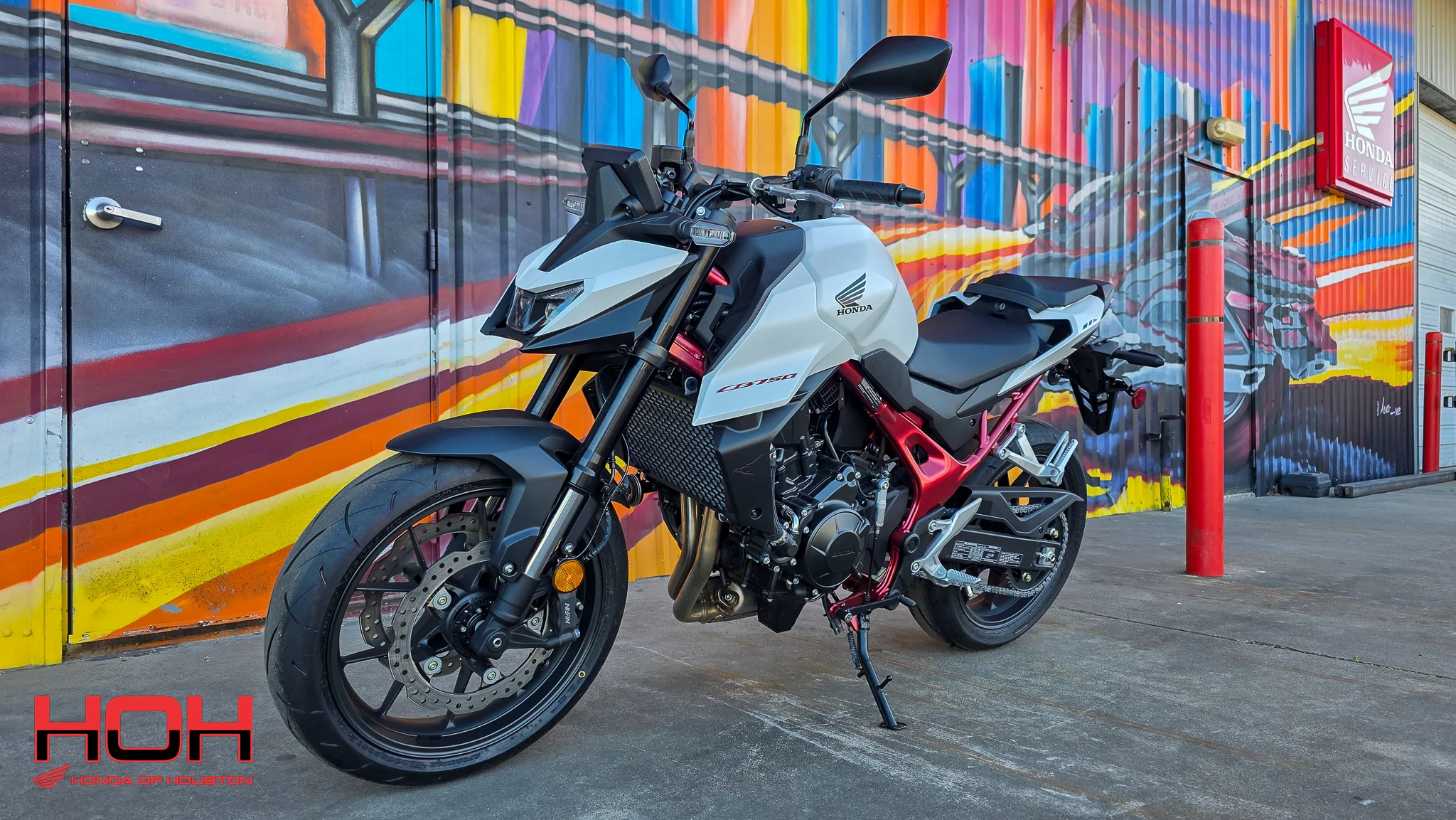 2025 HONDA CB750 Hornet in WHITE - view 6