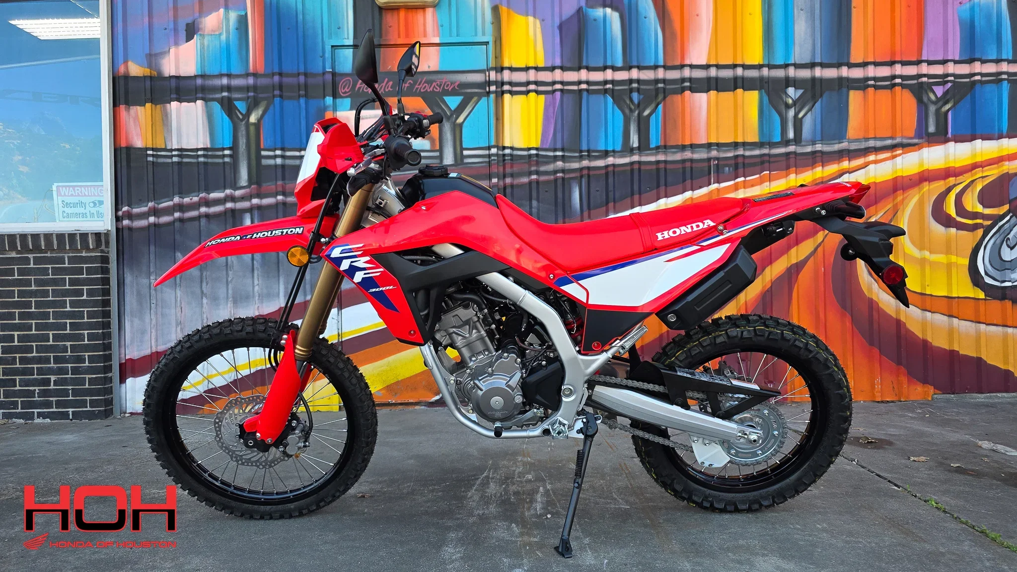 2025 HONDA CRF300L in Red - view 5