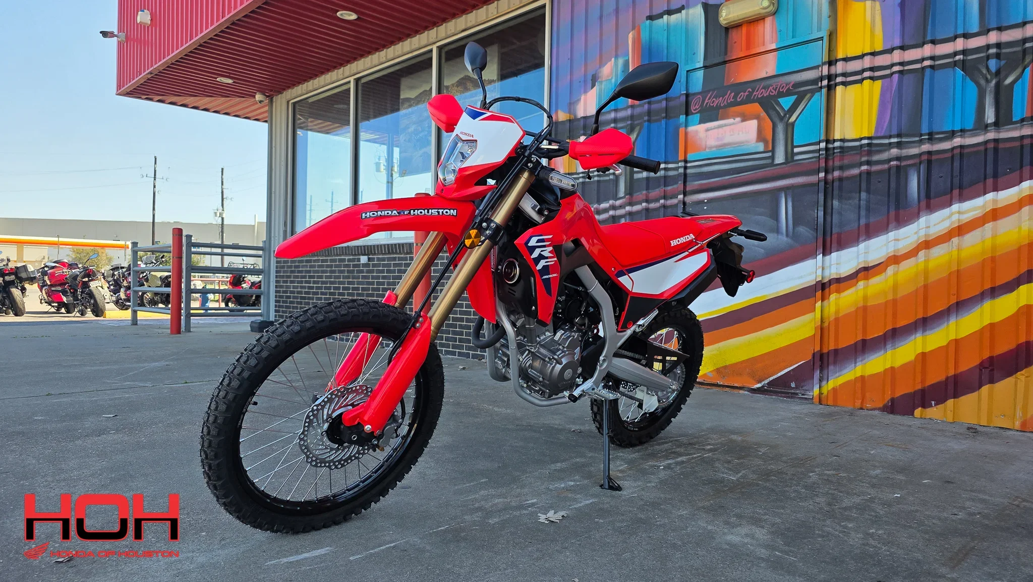 2025 HONDA CRF300L in Red - view 6