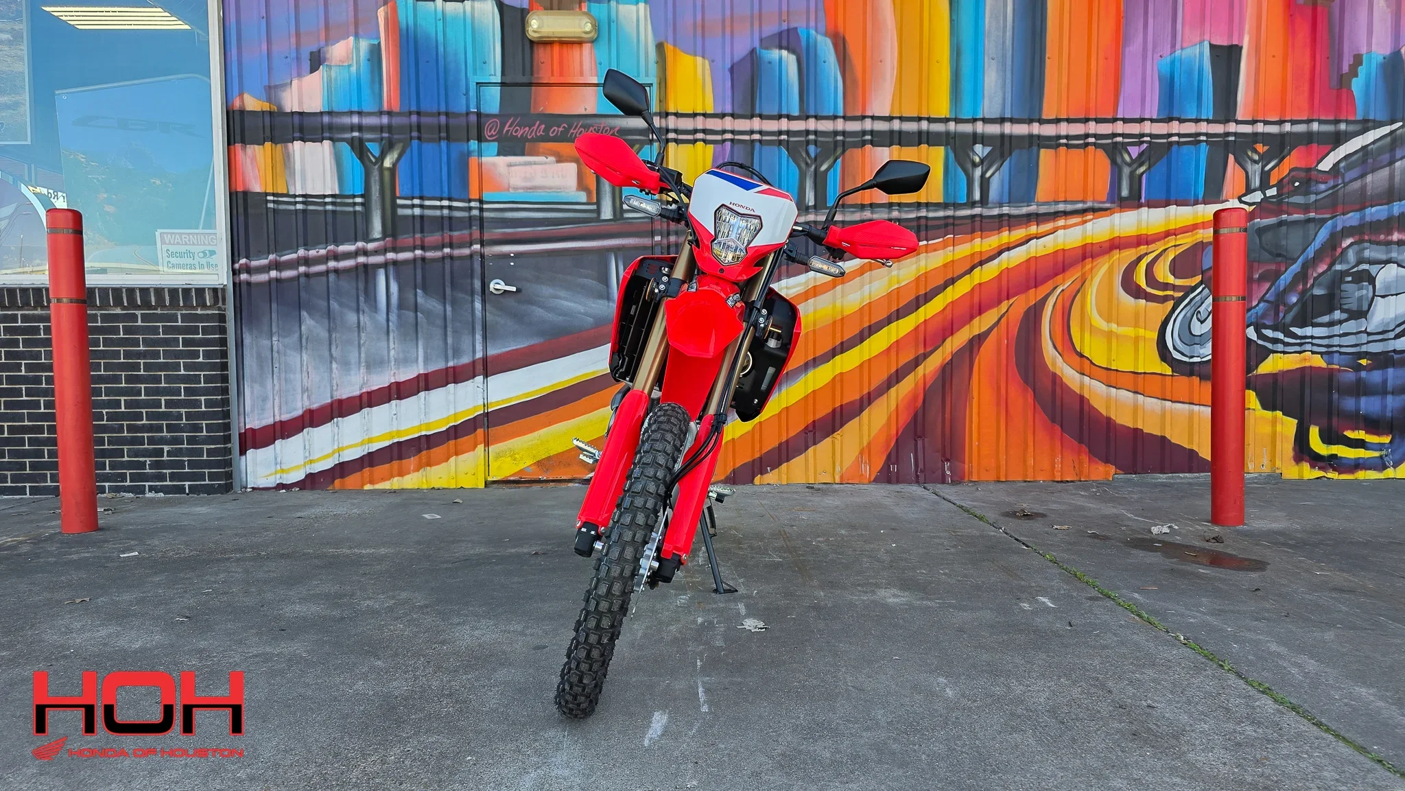 2025 HONDA CRF300L in Red - view 7