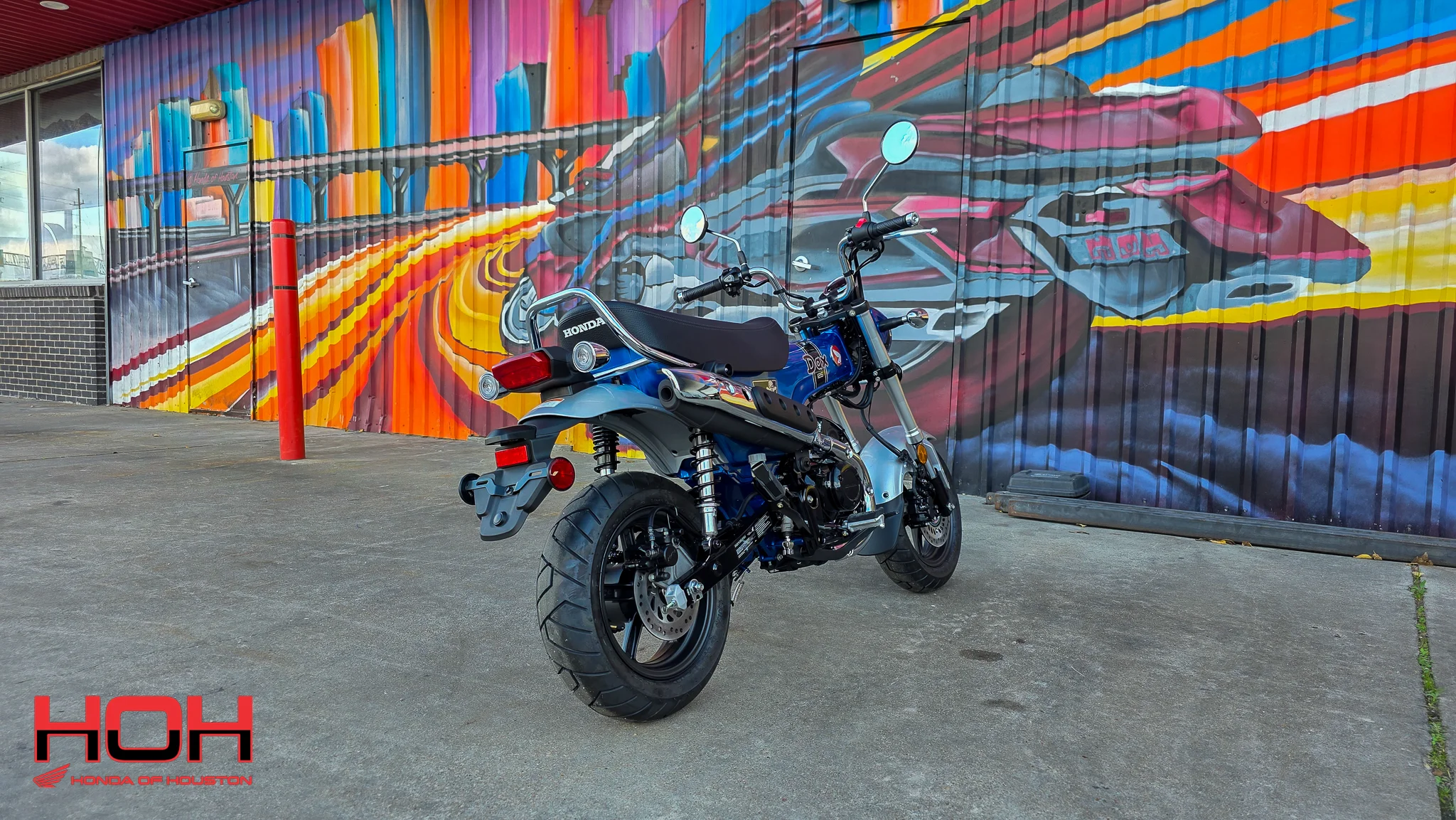 2025 HONDA Dax 125 in BLUE - view 8