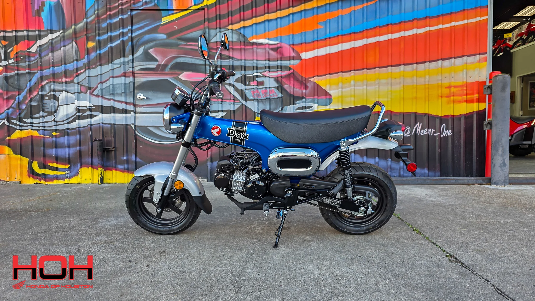 2025 HONDA Dax 125 in BLUE - view 5