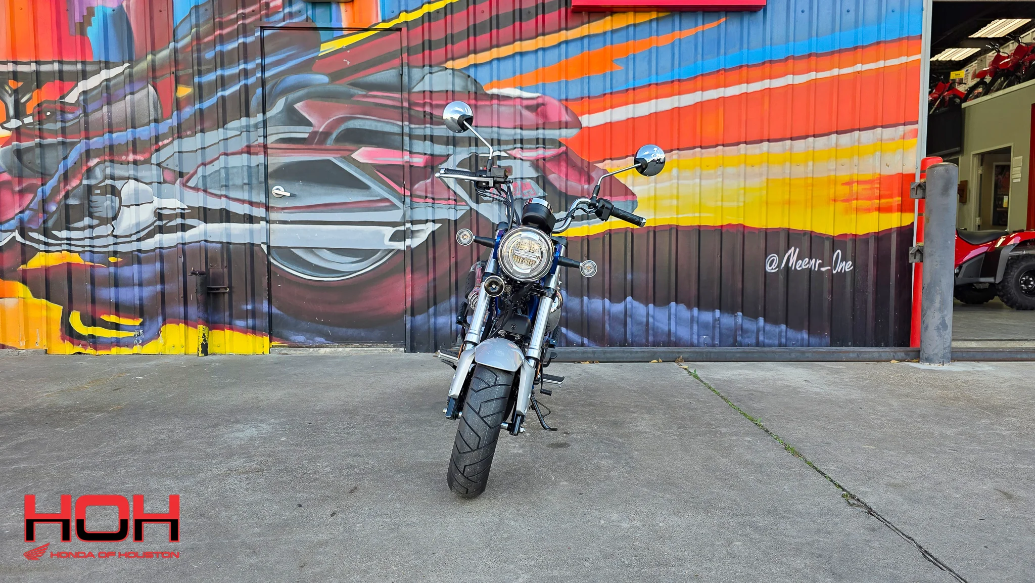 2025 HONDA Dax 125 in BLUE - view 3