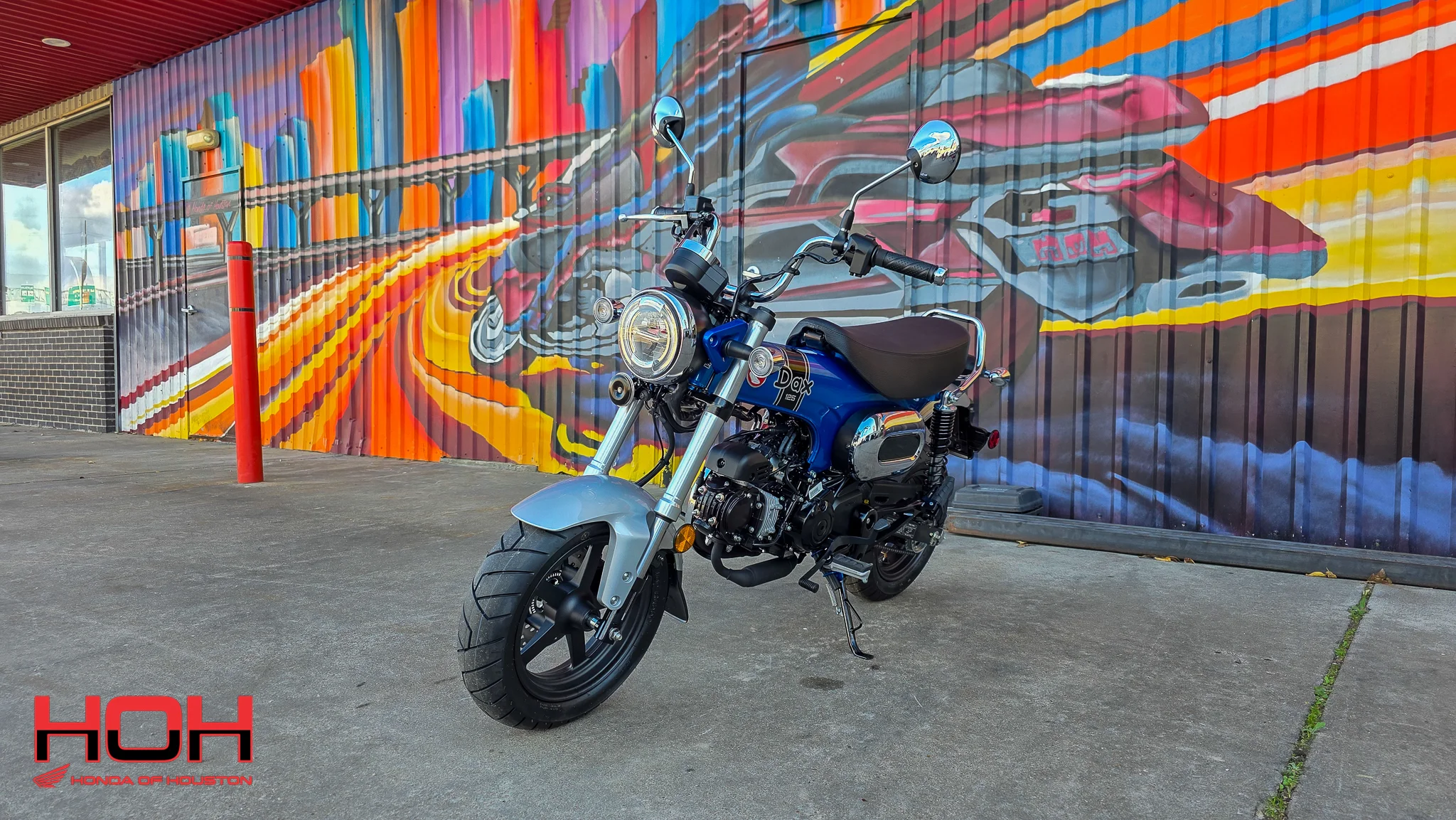 2025 HONDA Dax 125 in BLUE - view 4