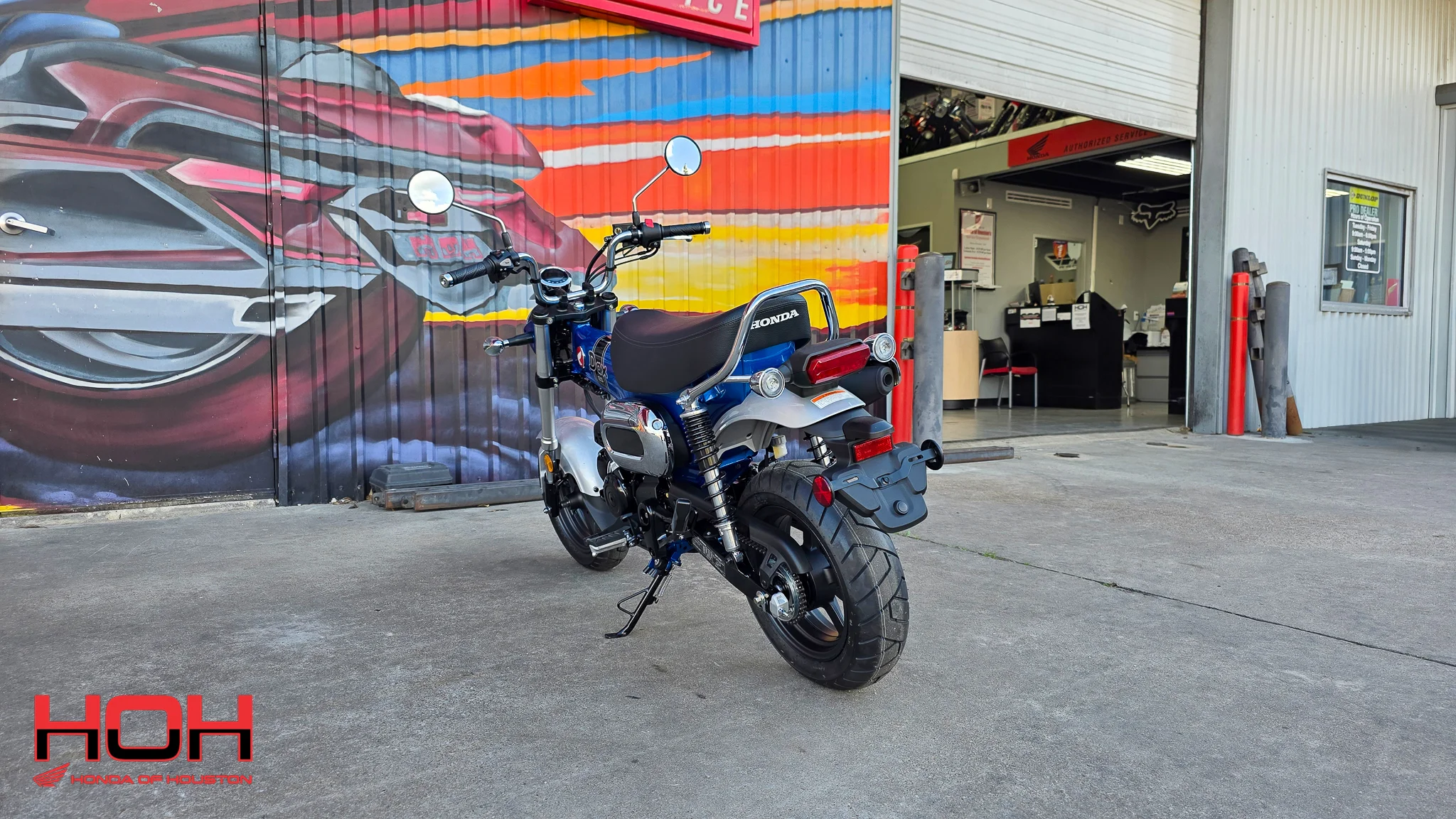 2025 HONDA Dax 125 in BLUE - view 6