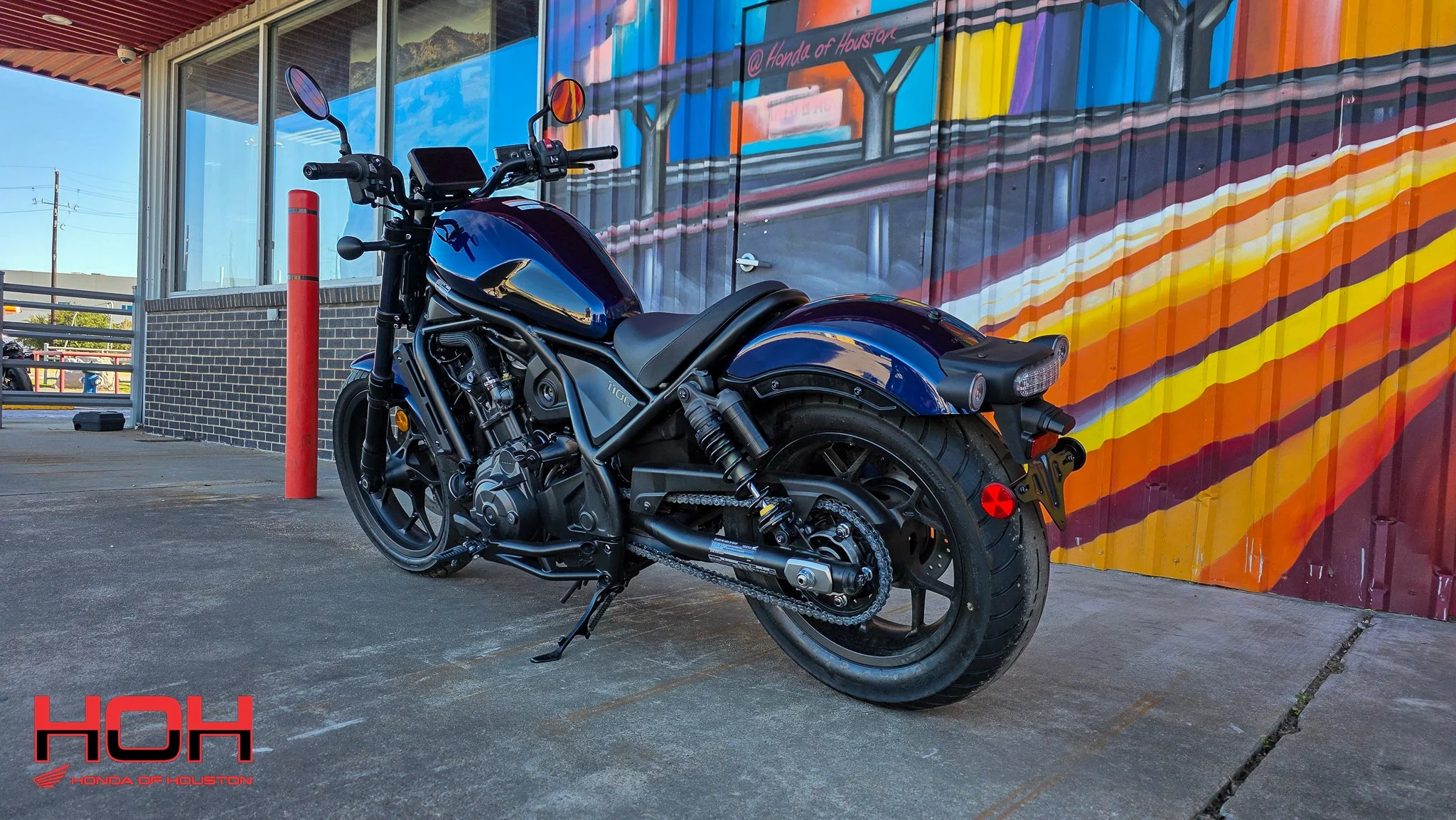 2025 HONDA Rebel 1100 DCT in BLUE - view 4