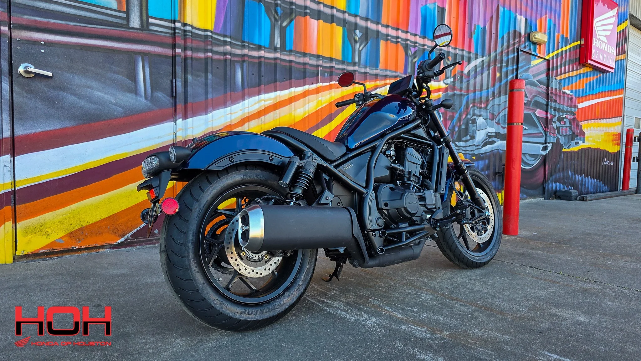 2025 HONDA Rebel 1100 DCT in BLUE - view 2