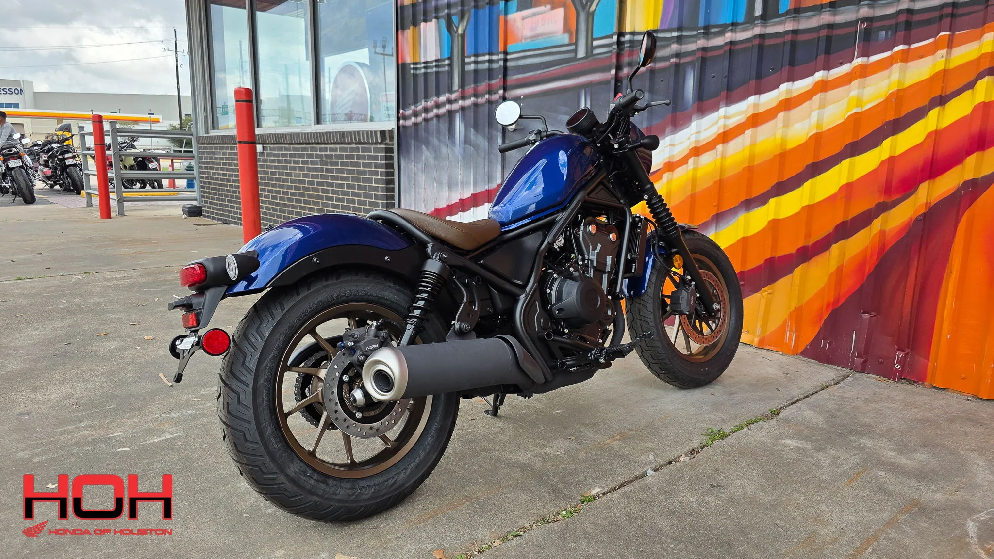 2025 HONDA Rebel 500 Abs Se in BLUE - view 5