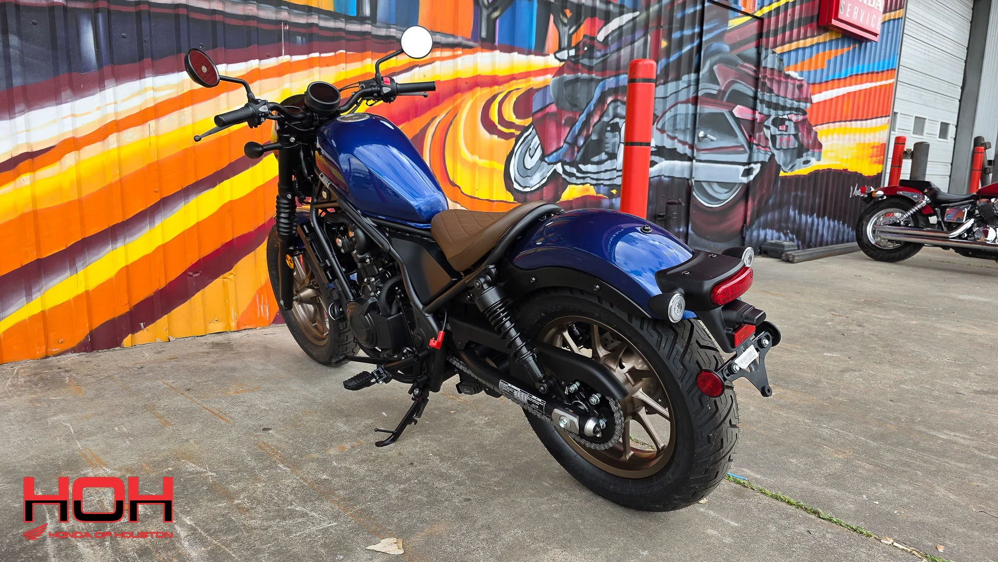 2025 HONDA Rebel 500 Abs Se in BLUE - view 7
