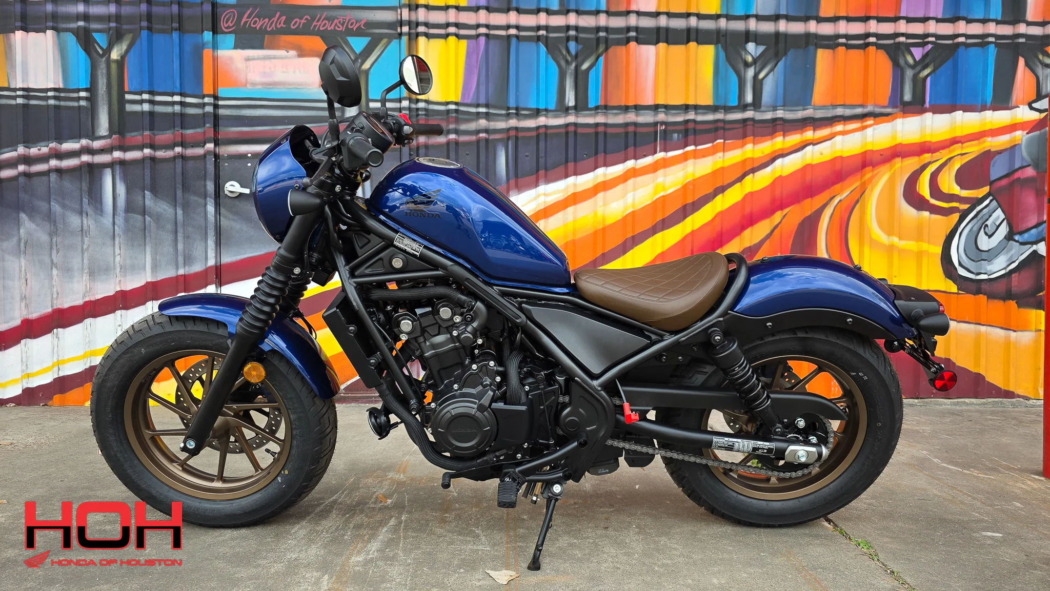 2025 HONDA Rebel 500 Abs Se in BLUE - view 8