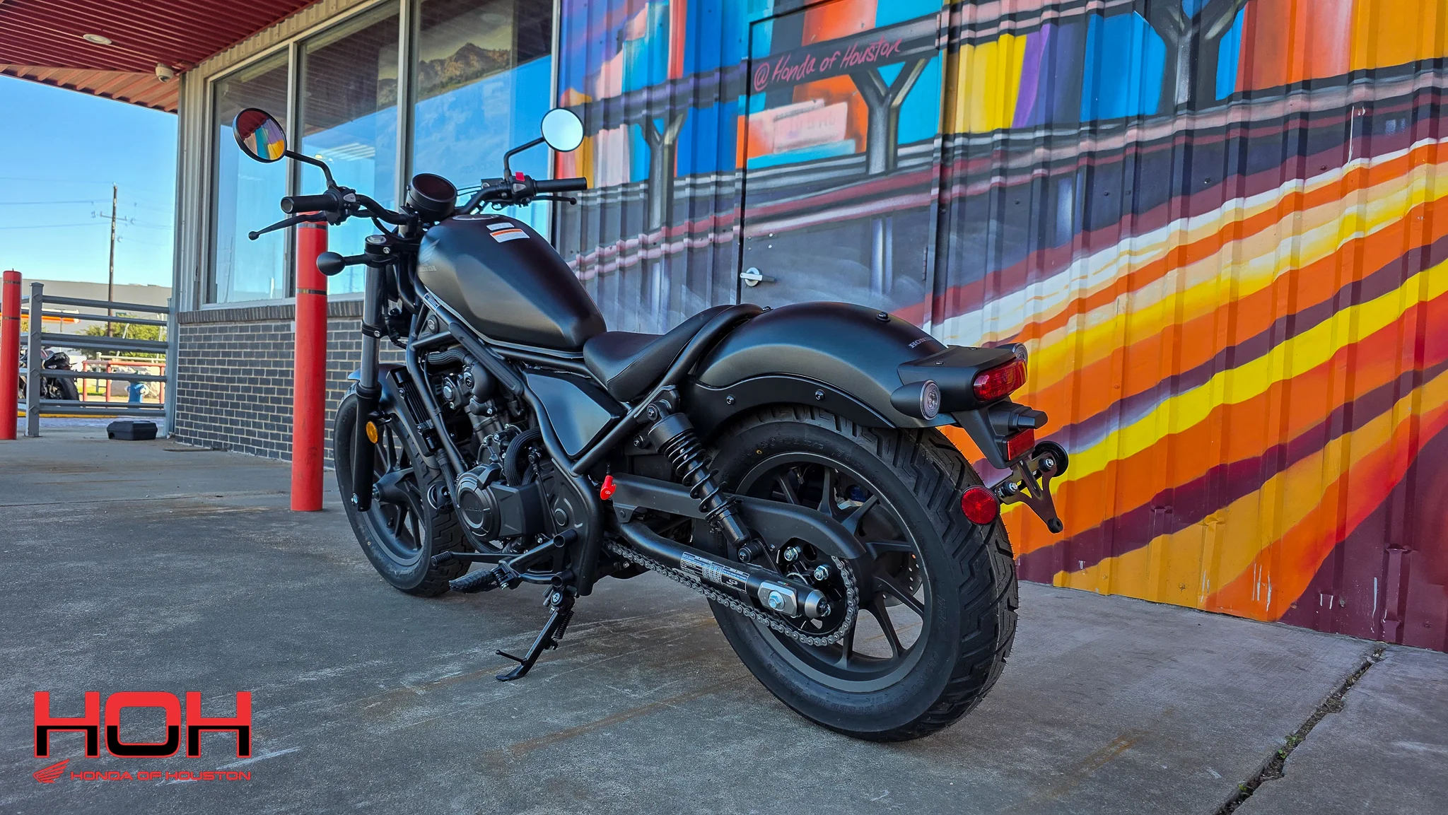 2025 HONDA Rebel 500 in BLACK - view 4