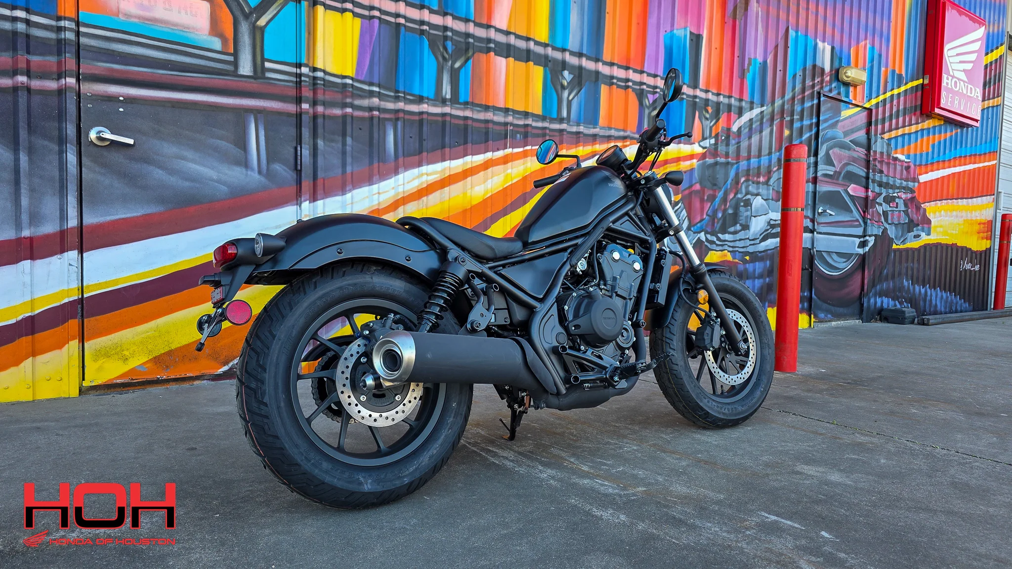 2025 HONDA Rebel 500 in BLACK - view 2
