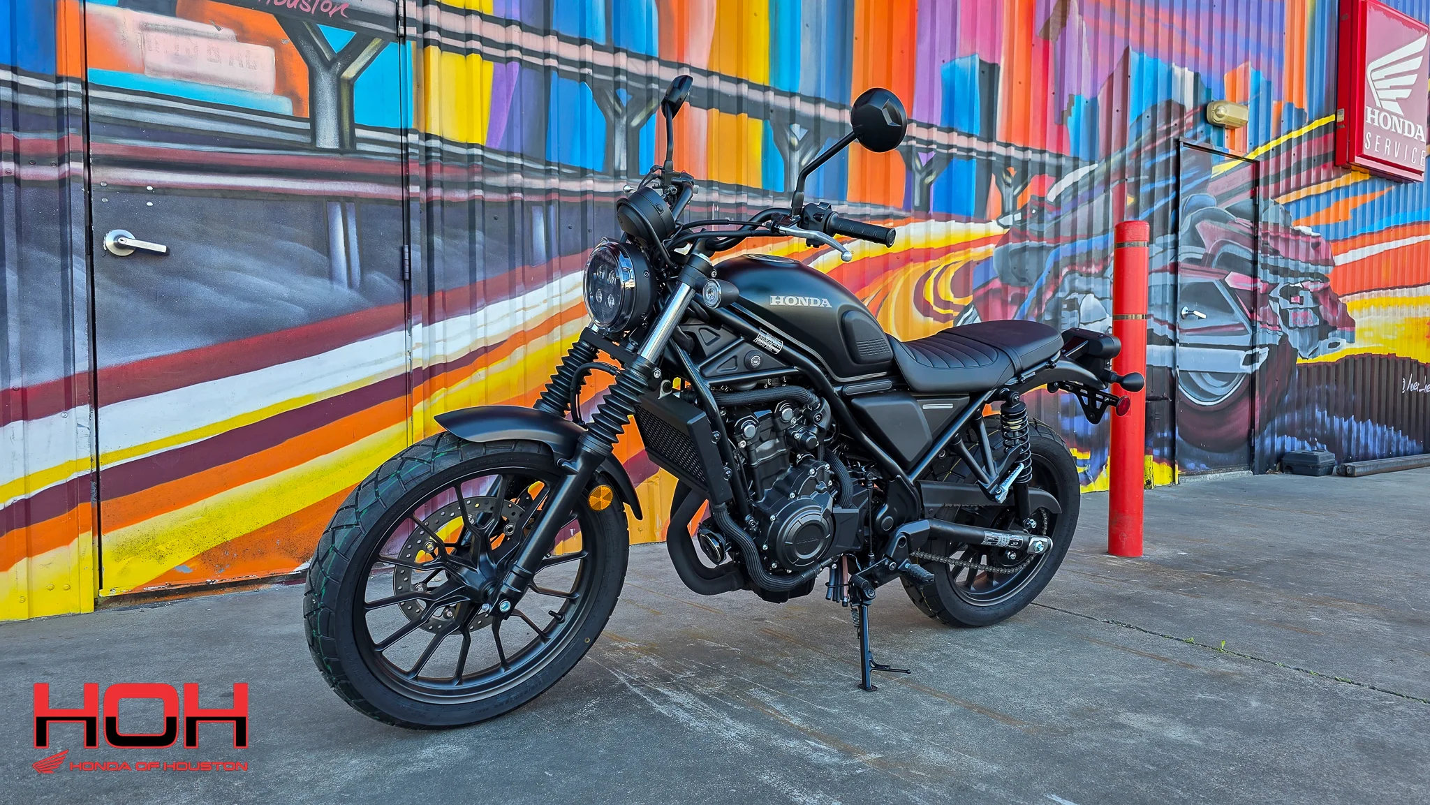 2025 HONDA SCL500 in BLACK - view 6