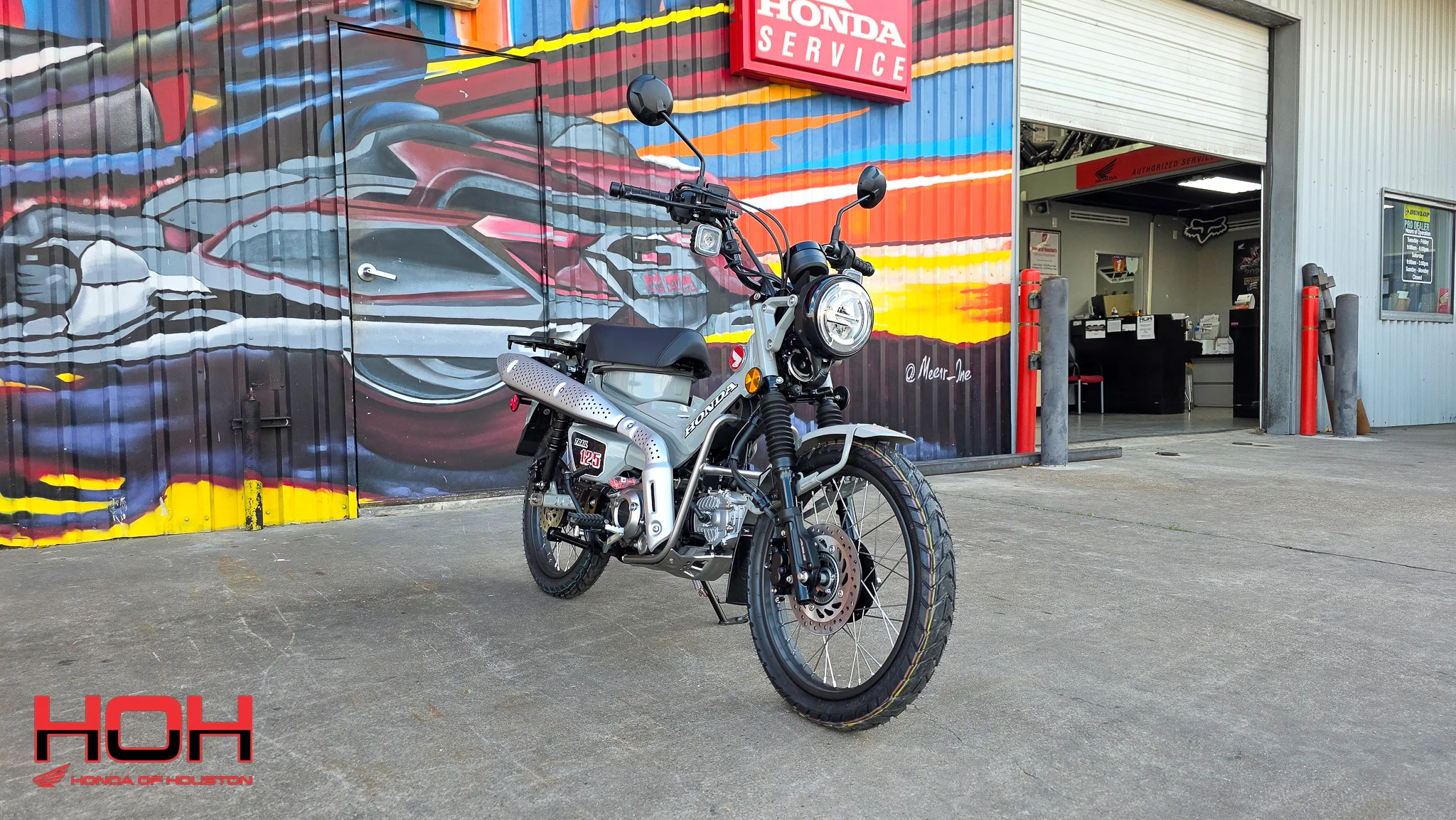 2025 HONDA Trail125 in GRAY - view 2