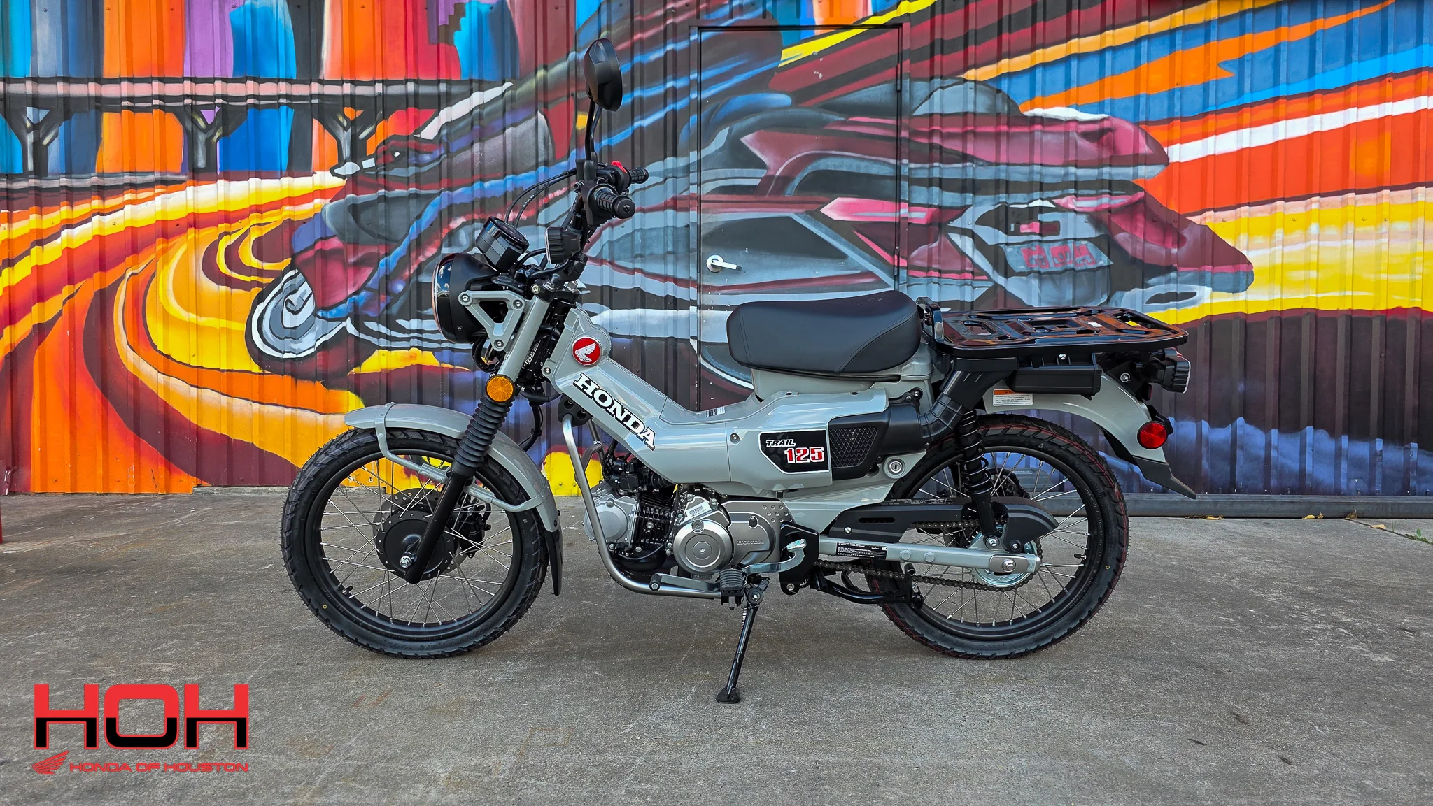 2025 HONDA Trail125 in GRAY - view 5