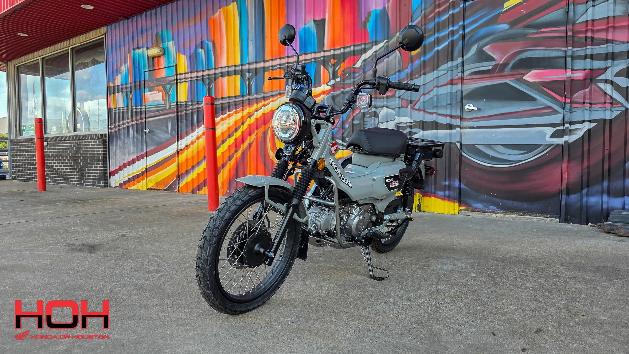 2025 HONDA Trail125 in GRAY - view 4