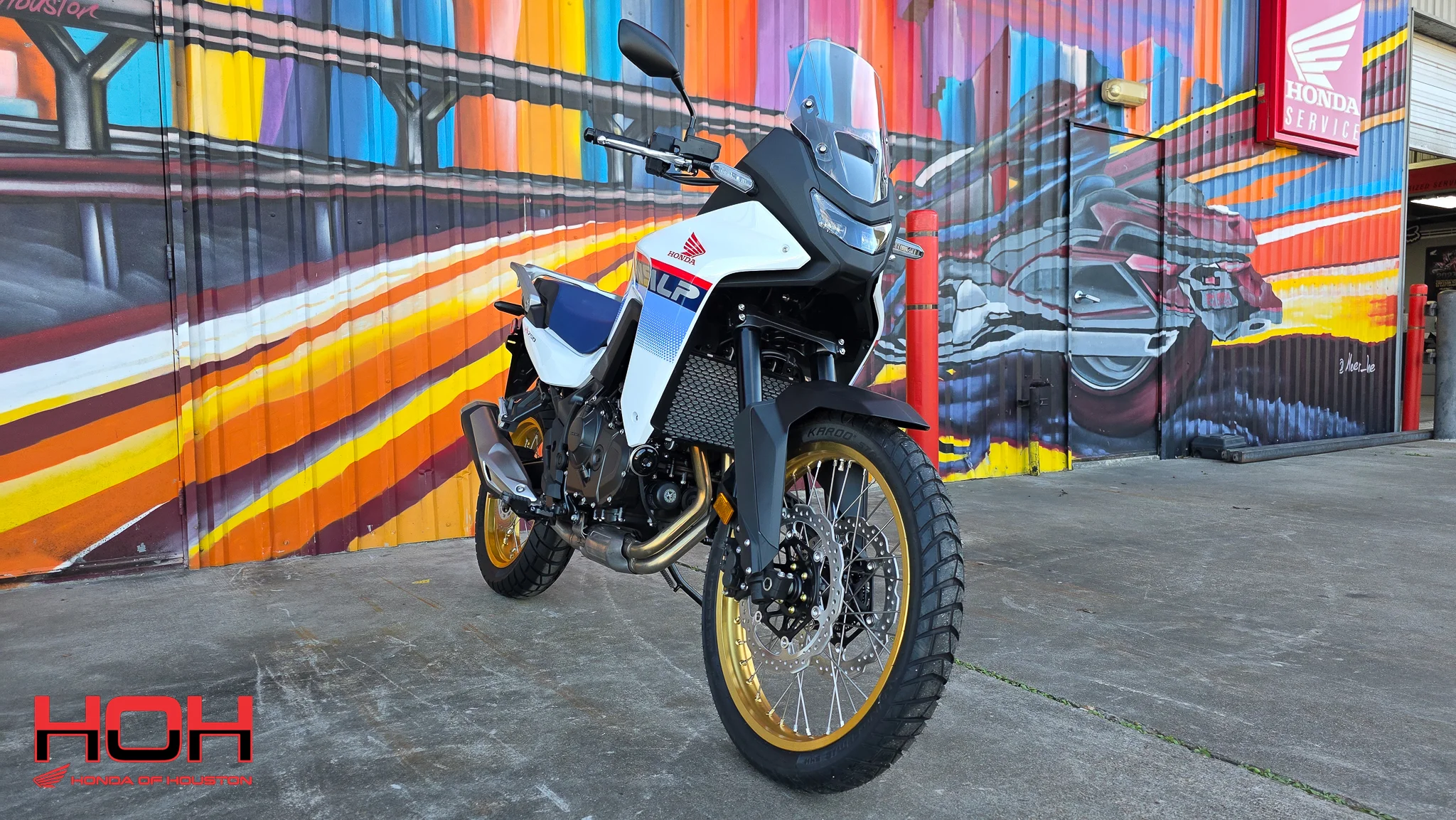 2025 HONDA Transalp in WHITE - view 2