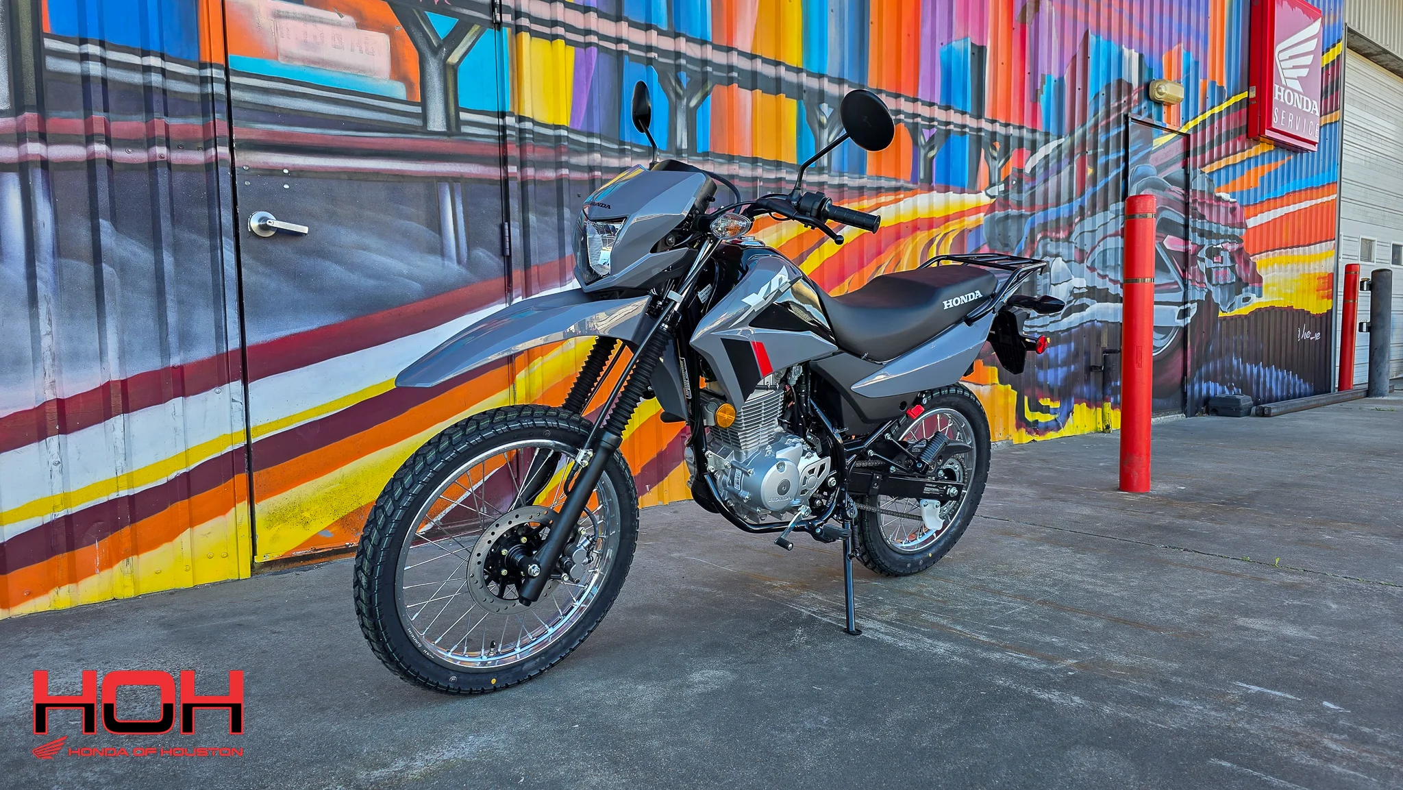 2025 HONDA XR150L in GRAY - view 6