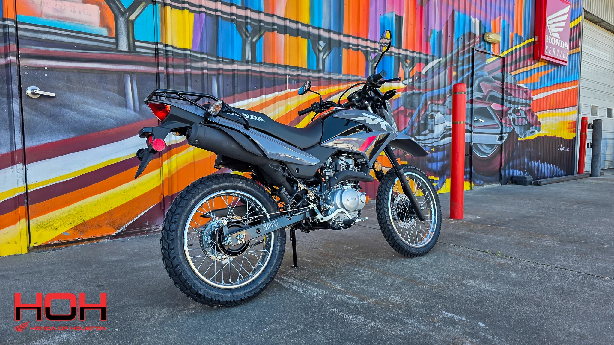 2025 HONDA XR150L in GRAY - view 2