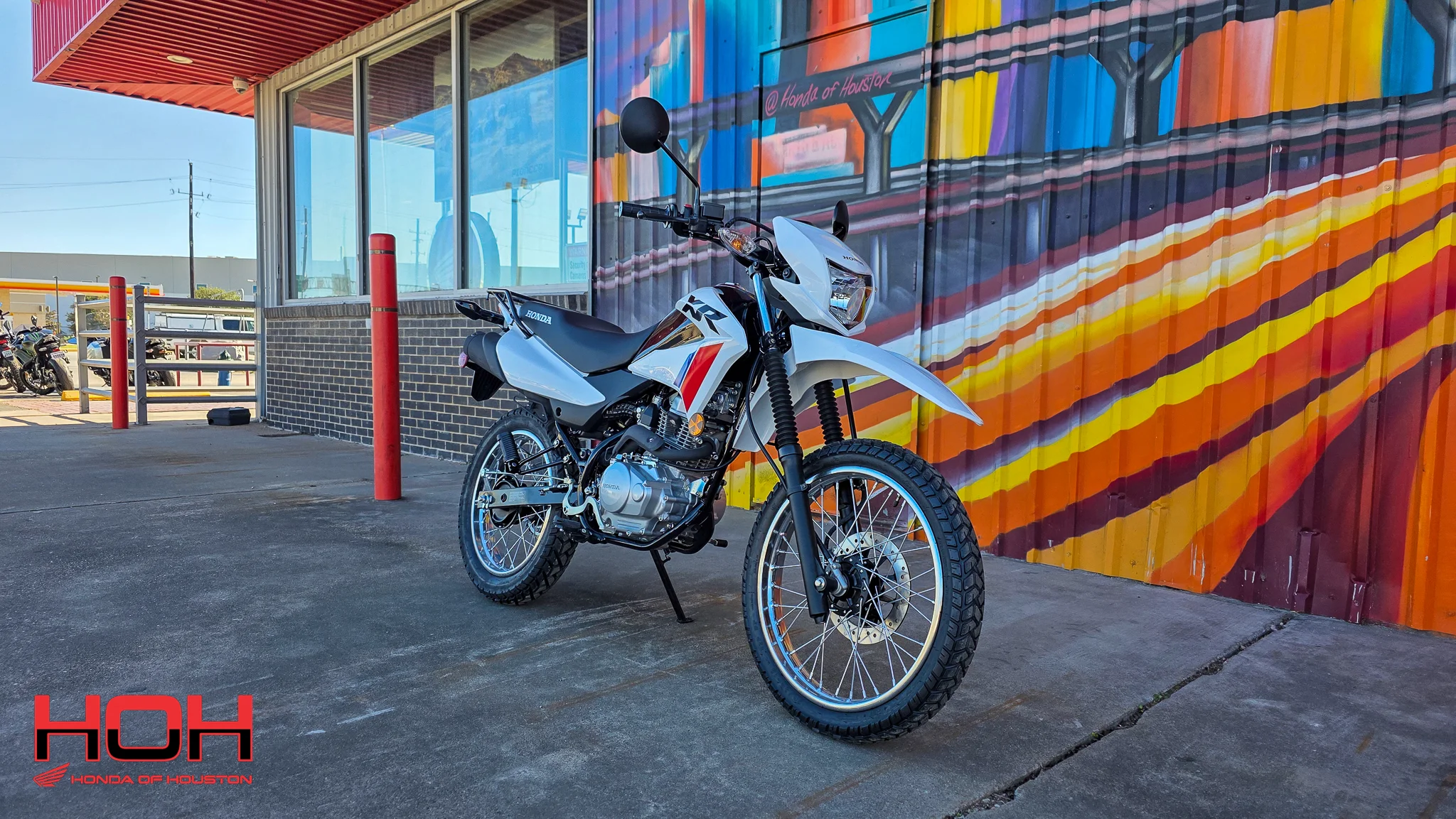 2025 HONDA XR150L in WHITE - view 8