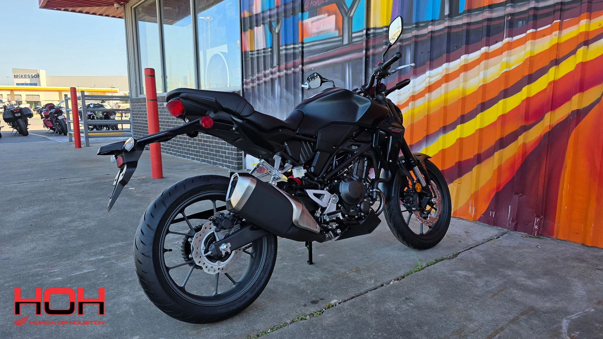 2026 HONDA CB300R ABS in BLACK - view 2