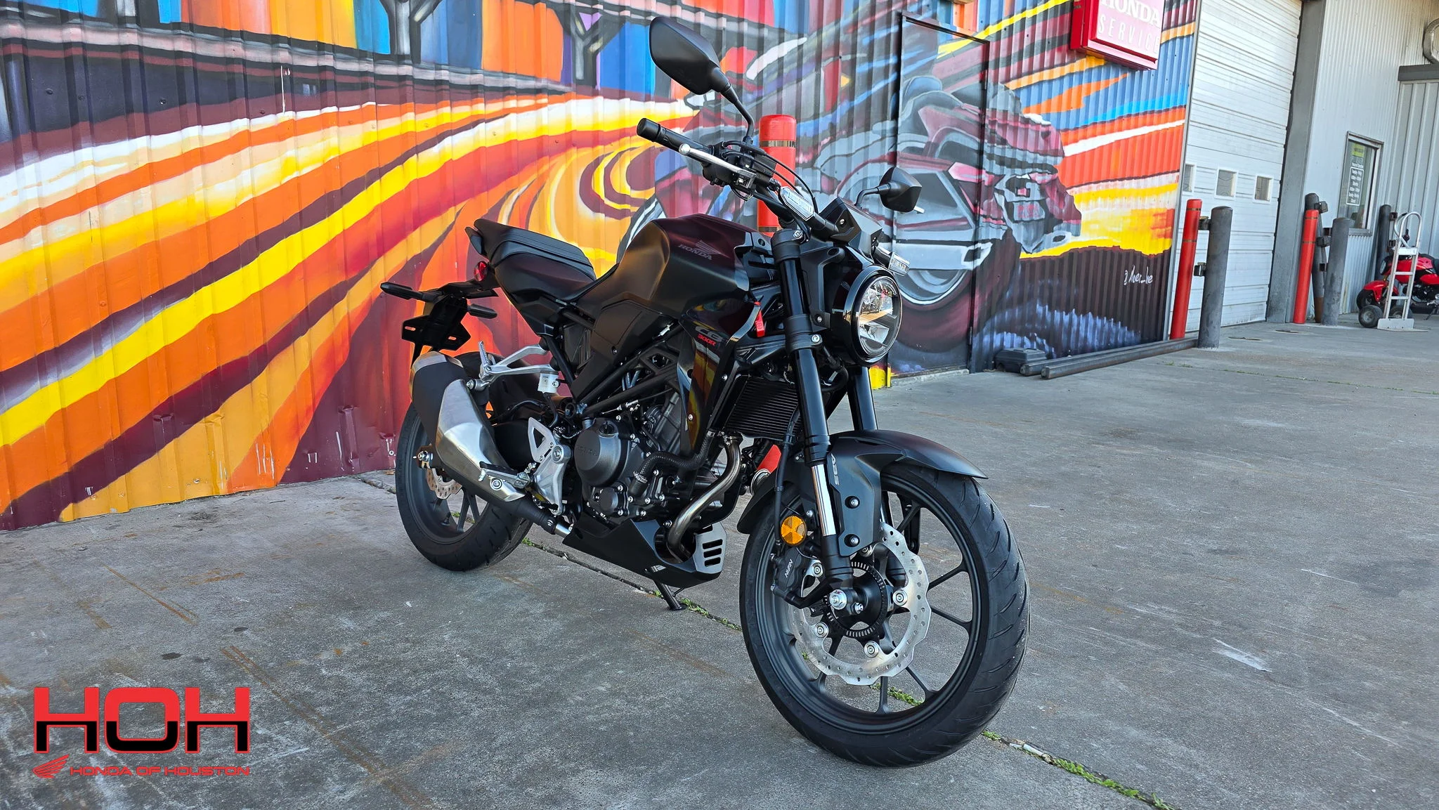 2026 HONDA CB300R ABS in BLACK - view 7