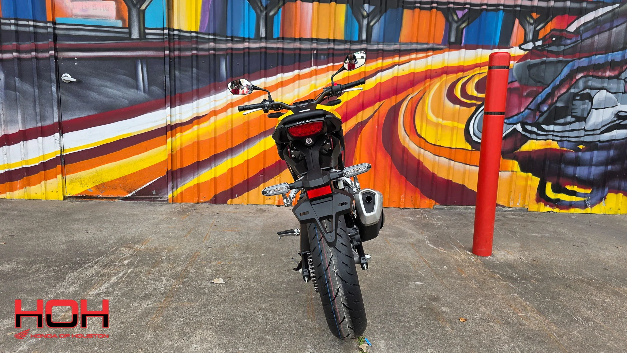 2026 HONDA CB300R ABS in YELLOW - view 4