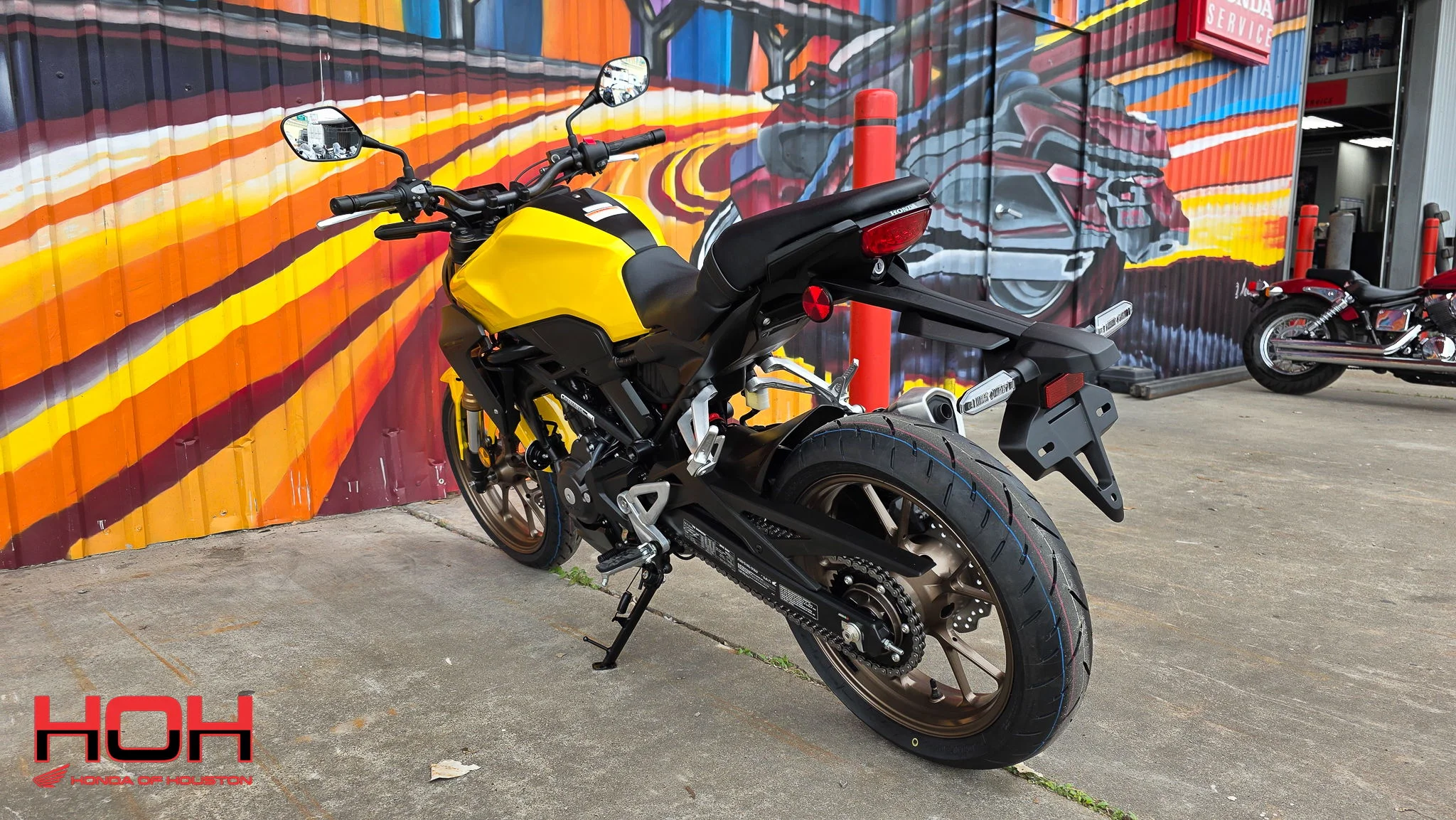 2026 HONDA CB300R ABS in YELLOW - view 5