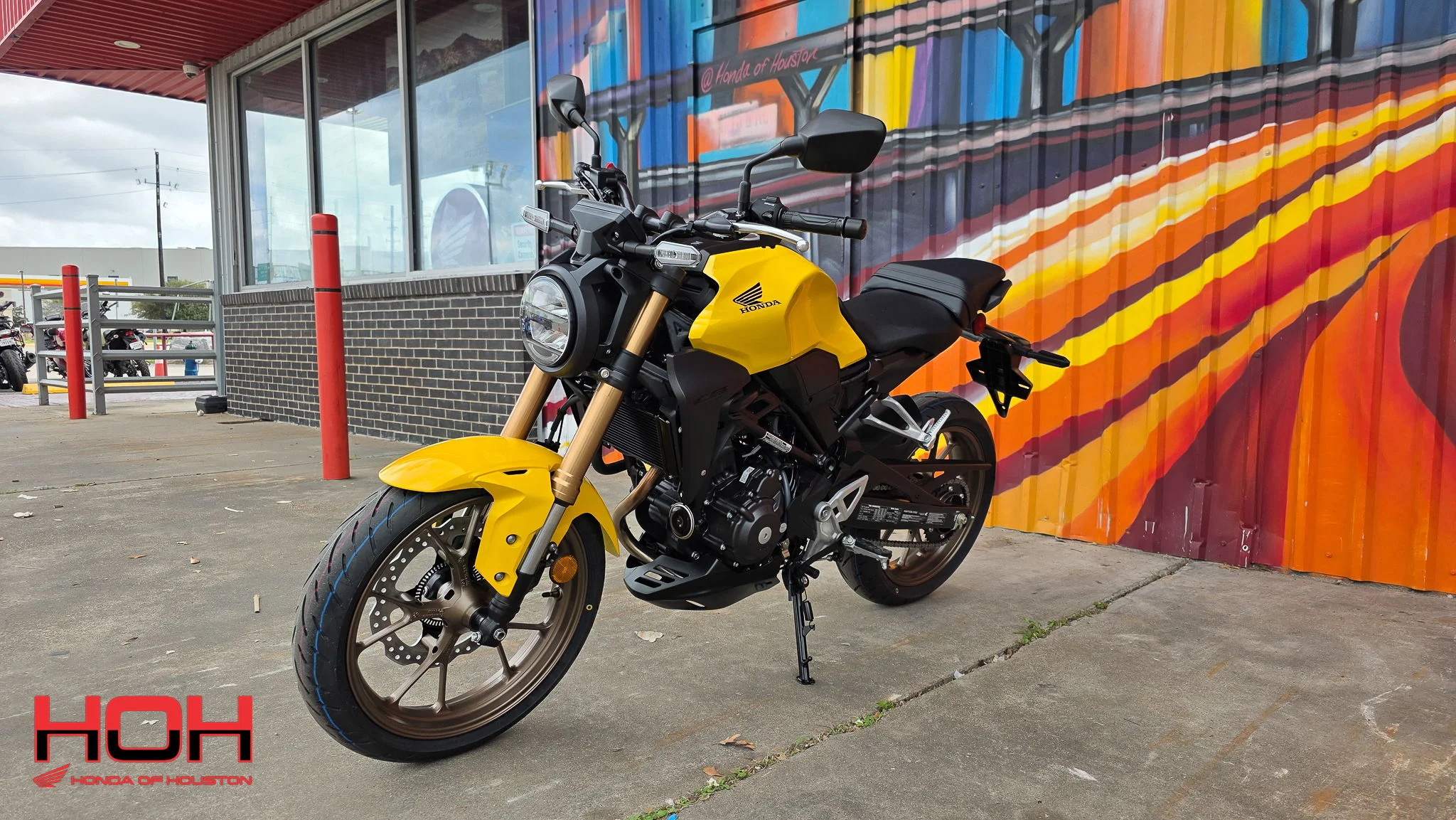 2026 HONDA CB300R ABS in YELLOW - view 8