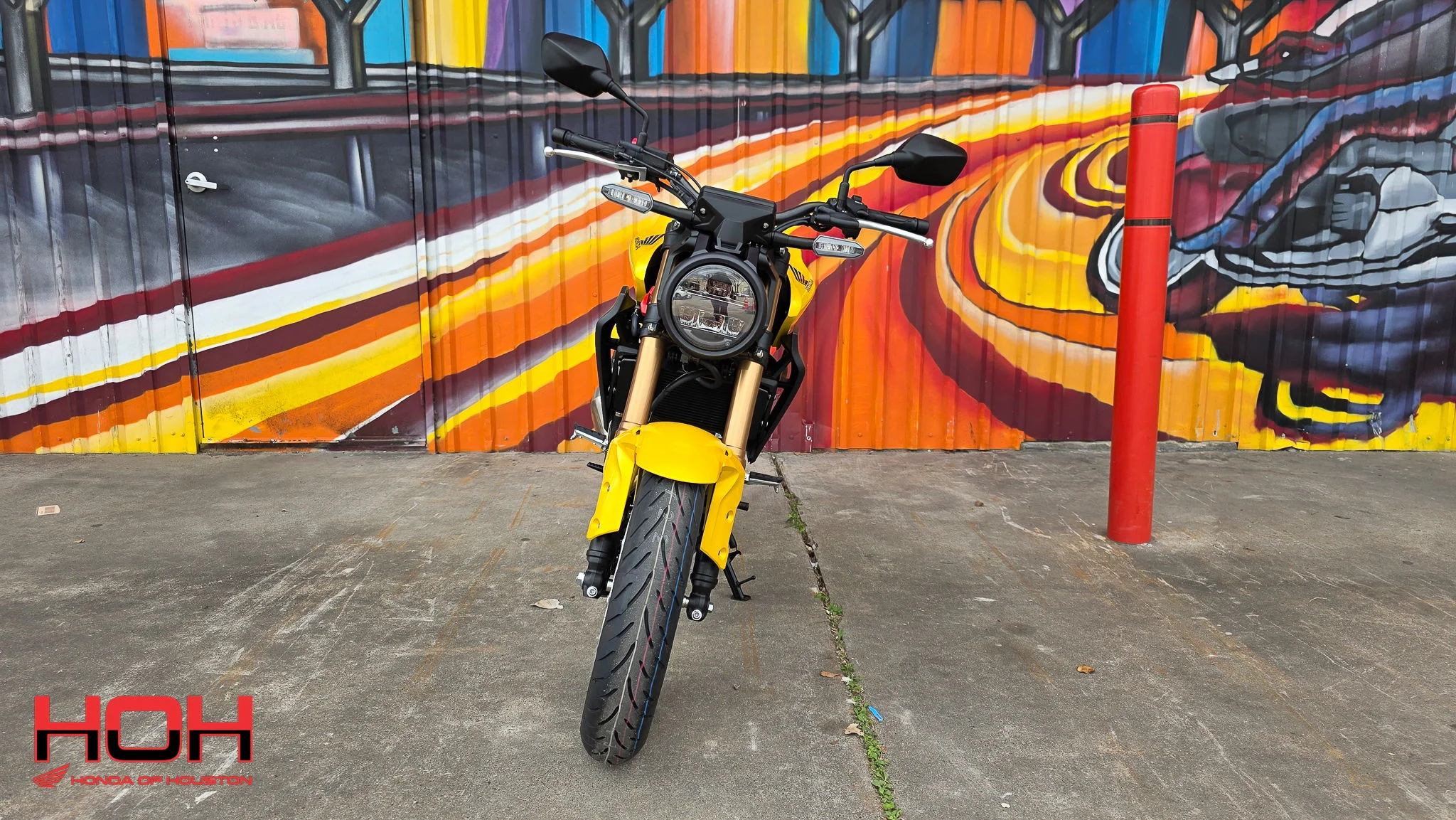 2026 HONDA CB300R ABS in YELLOW - view 7