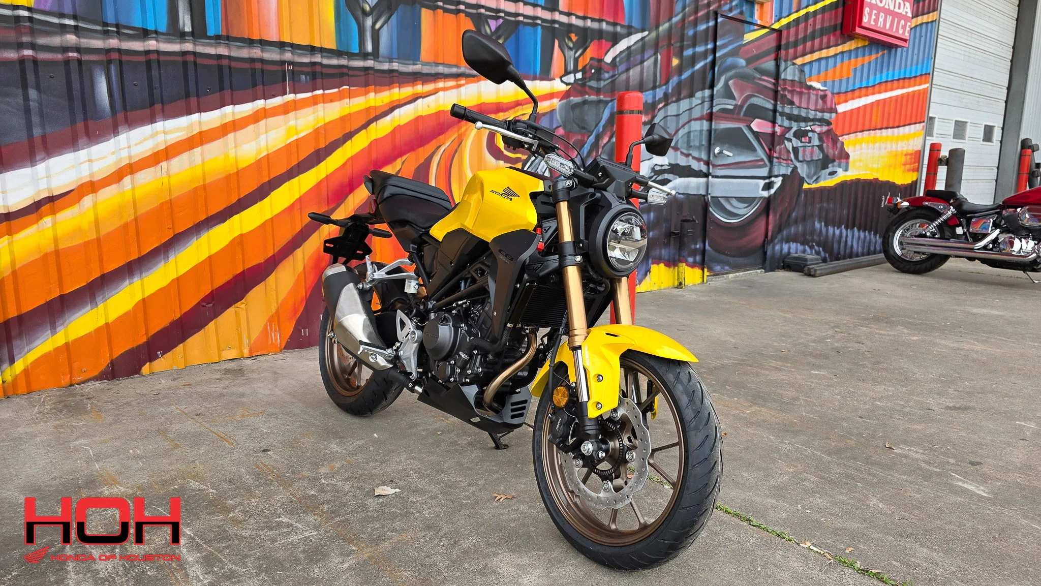 2026 HONDA CB300R ABS in YELLOW - view 6