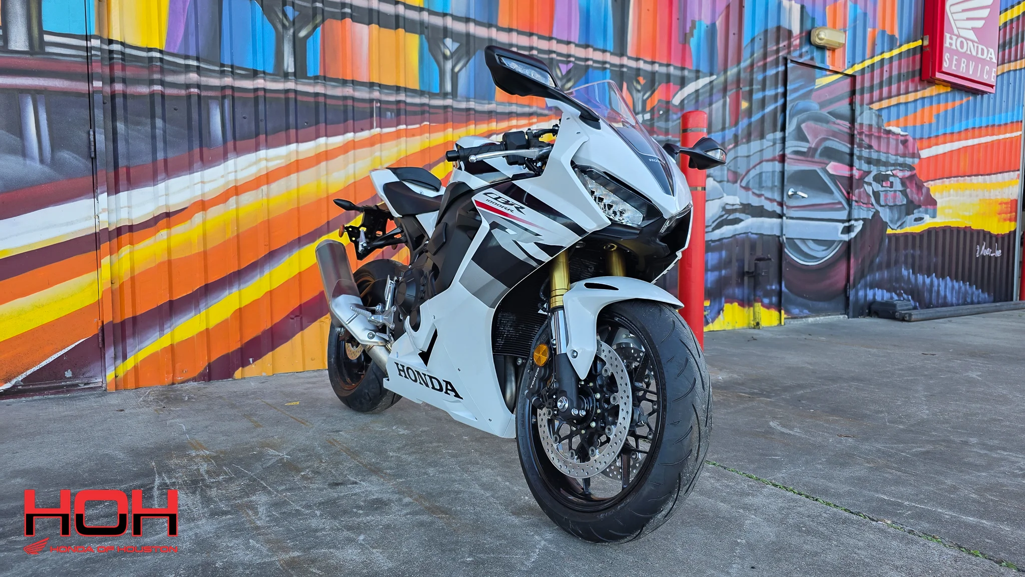 2026 HONDA CBR1000RR in WHITE - view 2