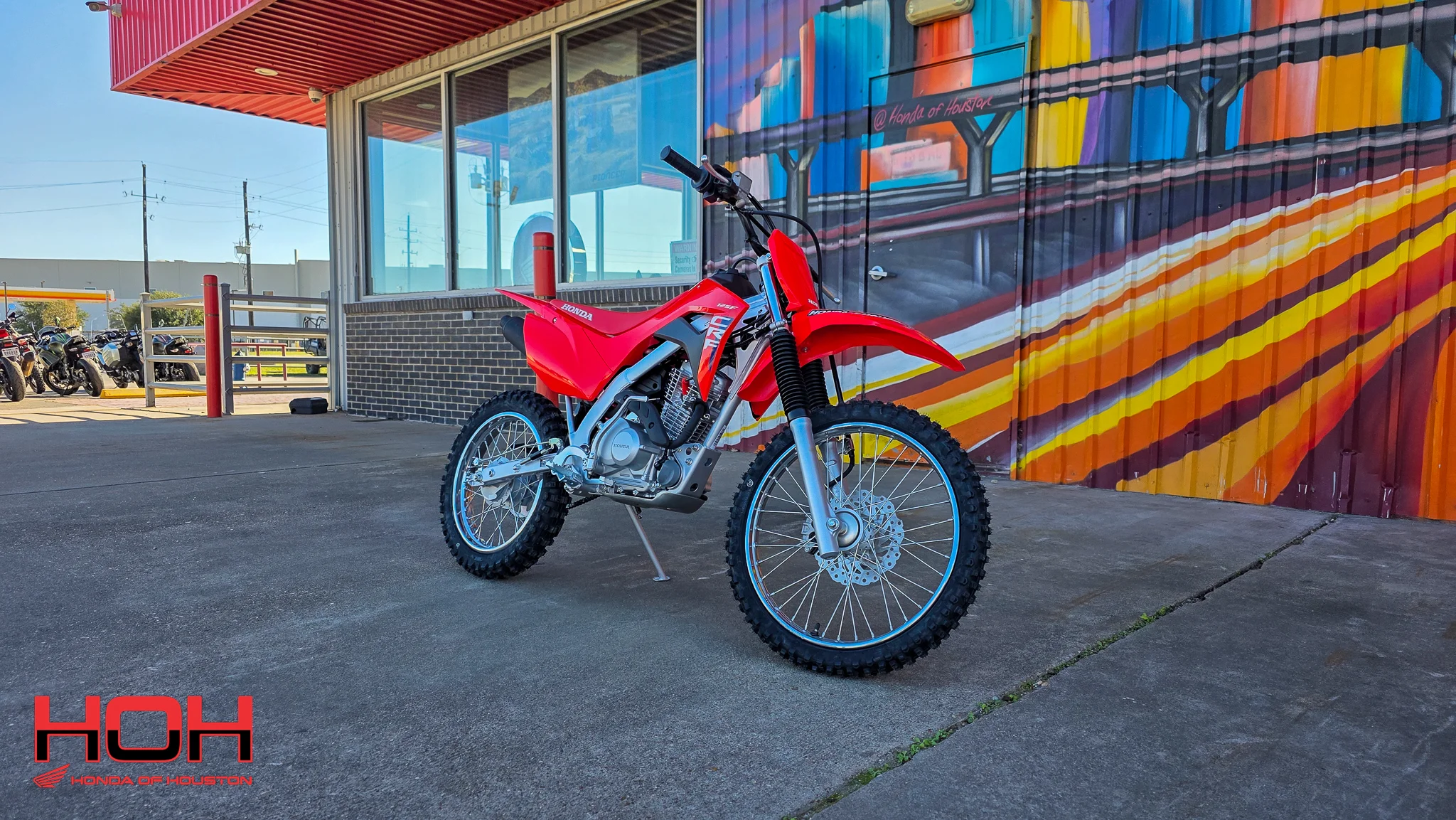 2026 HONDA CRF125F - Big Wheel in RED - view 8