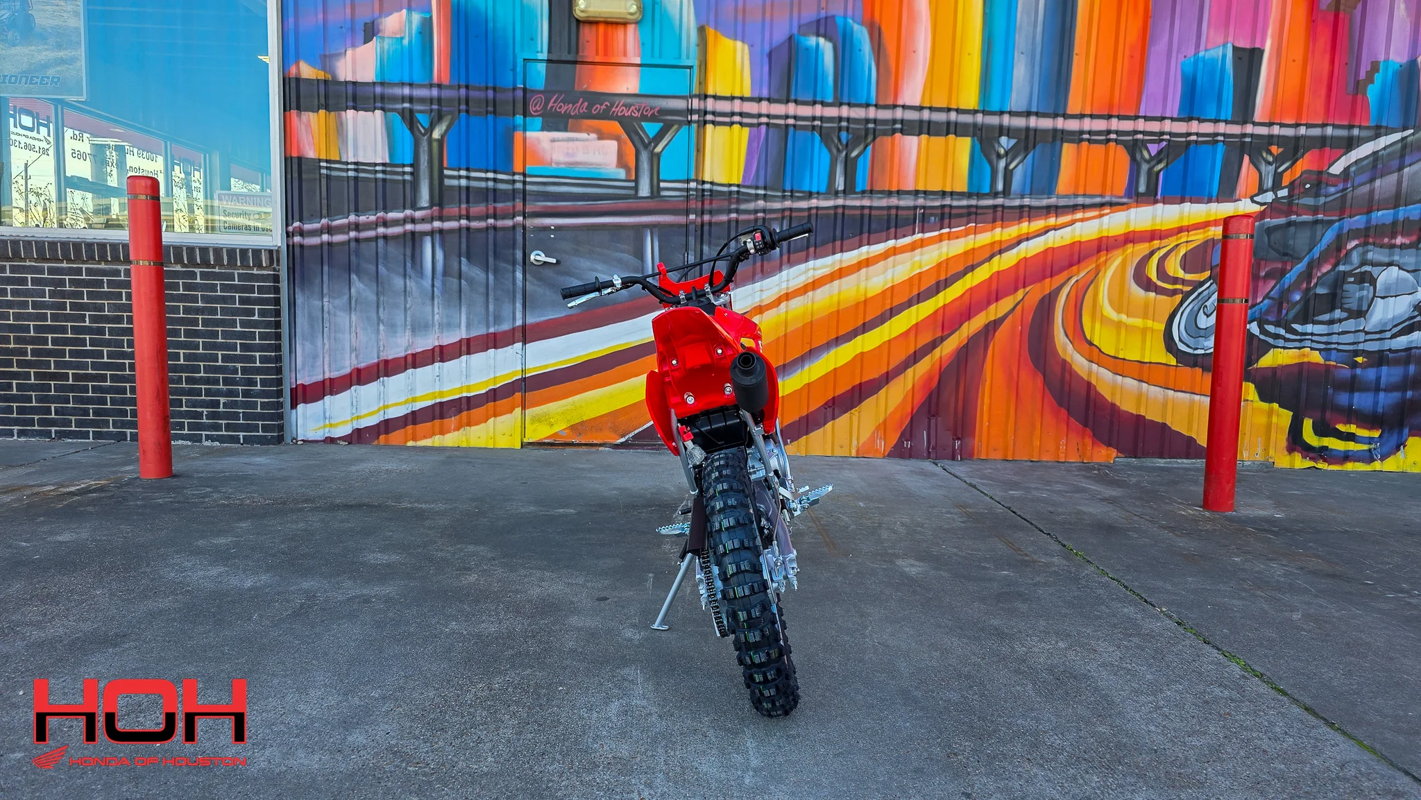 2026 HONDA CRF125F - Big Wheel in RED - view 3