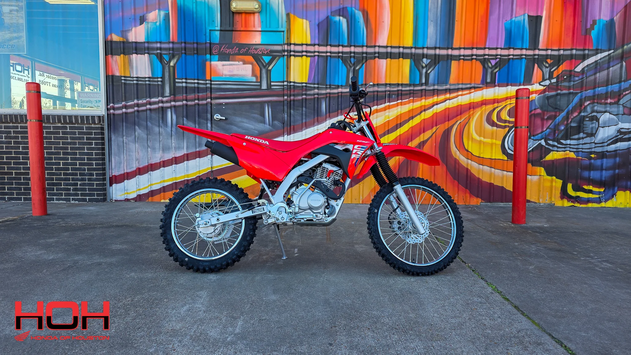 2026 HONDA CRF125F - Big Wheel in RED