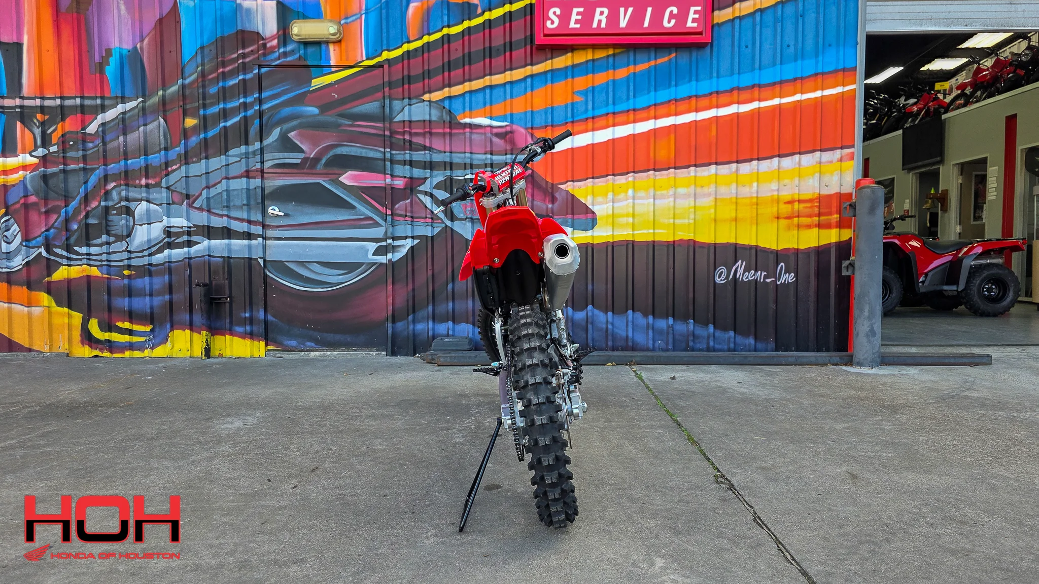 2026 HONDA CRF250R in RED - view 7