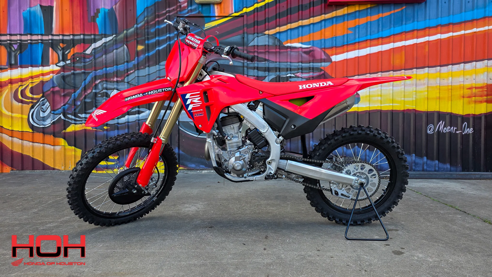 2026 HONDA CRF250R in RED - view 5
