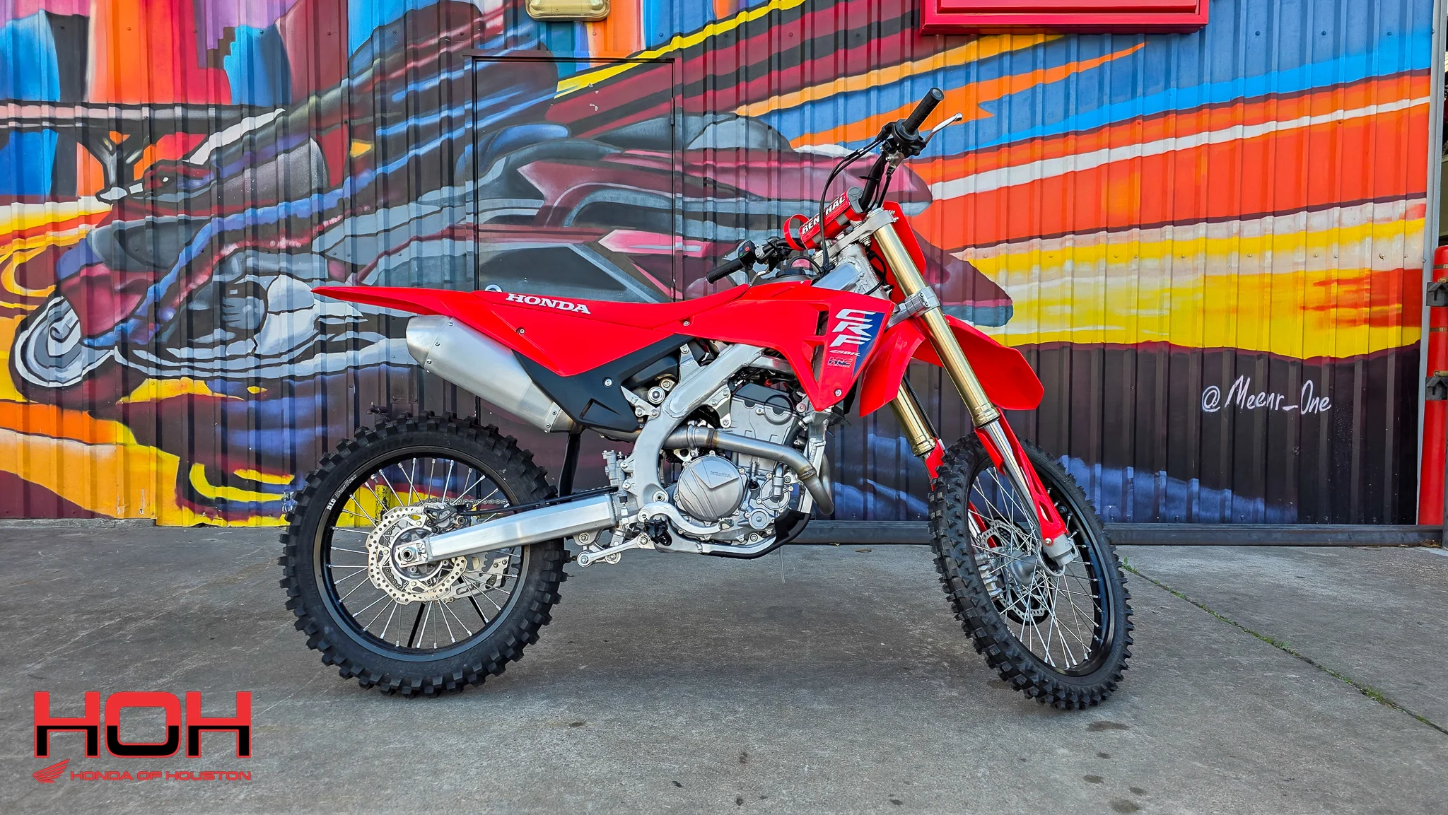 2026 HONDA CRF250R in RED