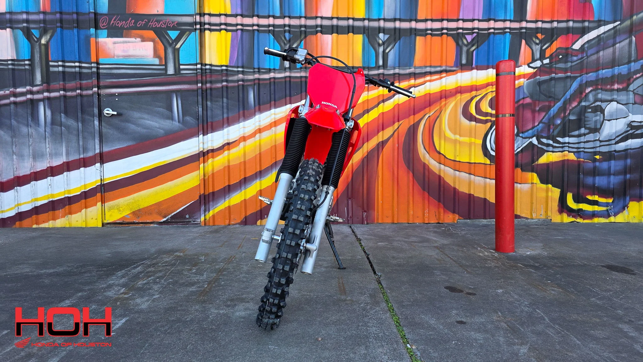 2026 HONDA CRF300F in RED - view 7