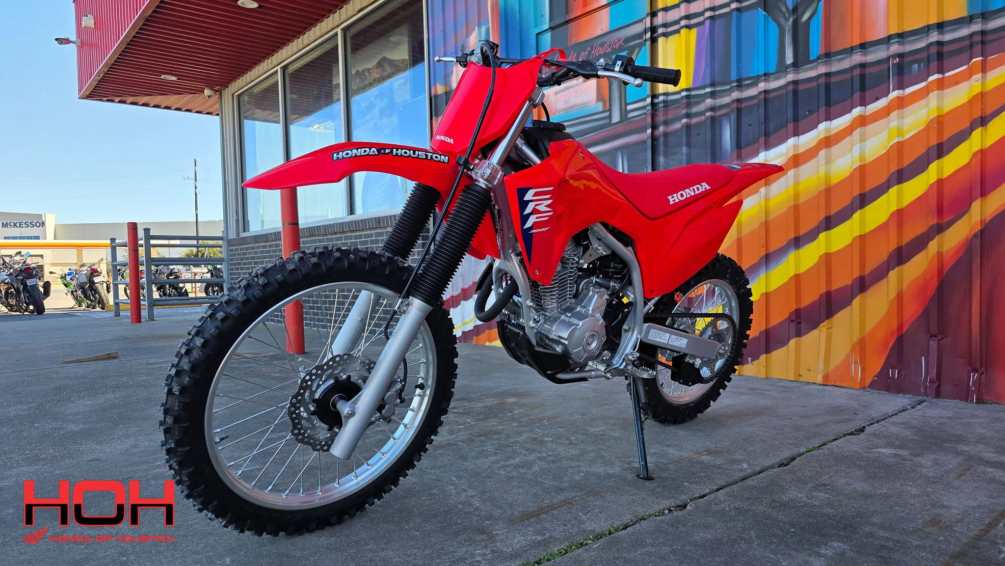2026 HONDA CRF300F in RED - view 6