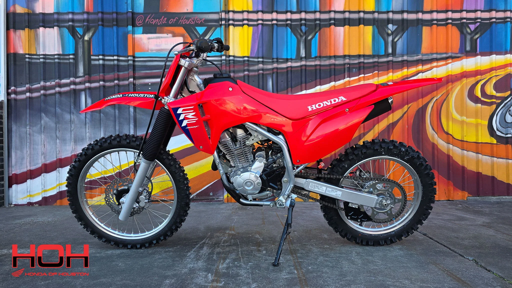 2026 HONDA CRF300F in RED - view 5