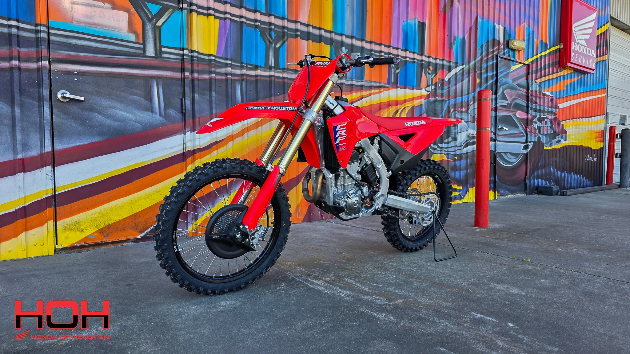 2026 HONDA CRF450R in RED - view 6