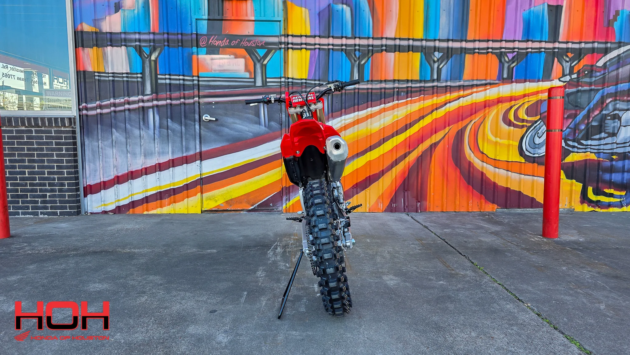 2026 HONDA CRF450R in RED - view 3