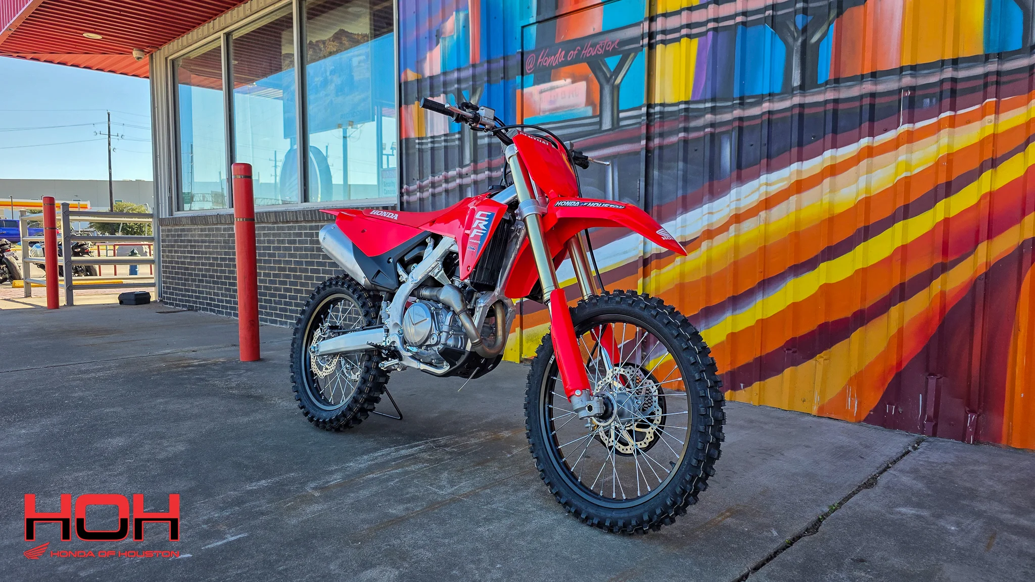2026 HONDA CRF450R in RED - view 8