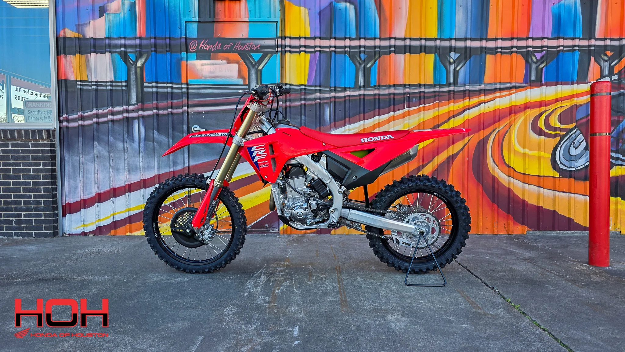 2026 HONDA CRF450R in RED - view 5